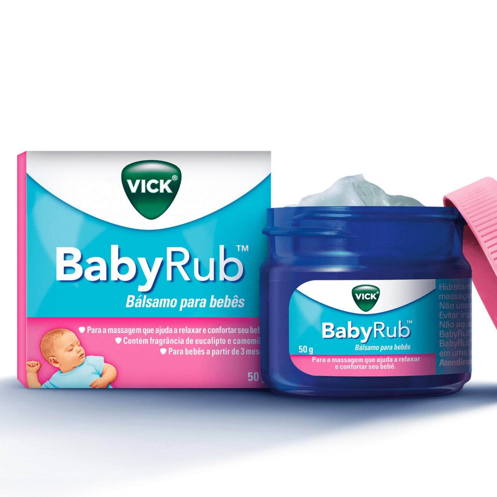 Bálsamo para Bebés Vick BabyBalm 50 gr