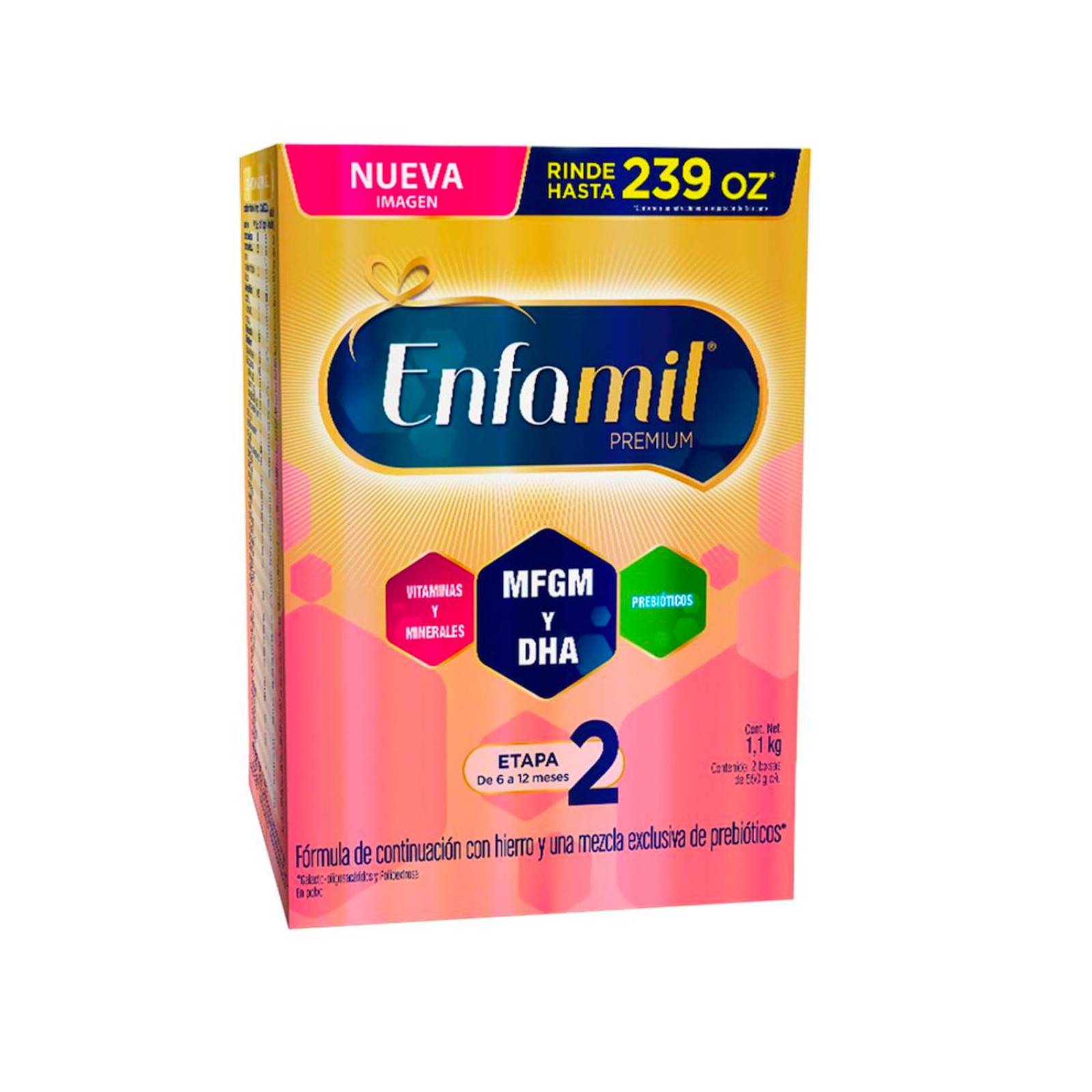 Fórmula Infantil Enfamil Premium Etapa 2 1.1 kg