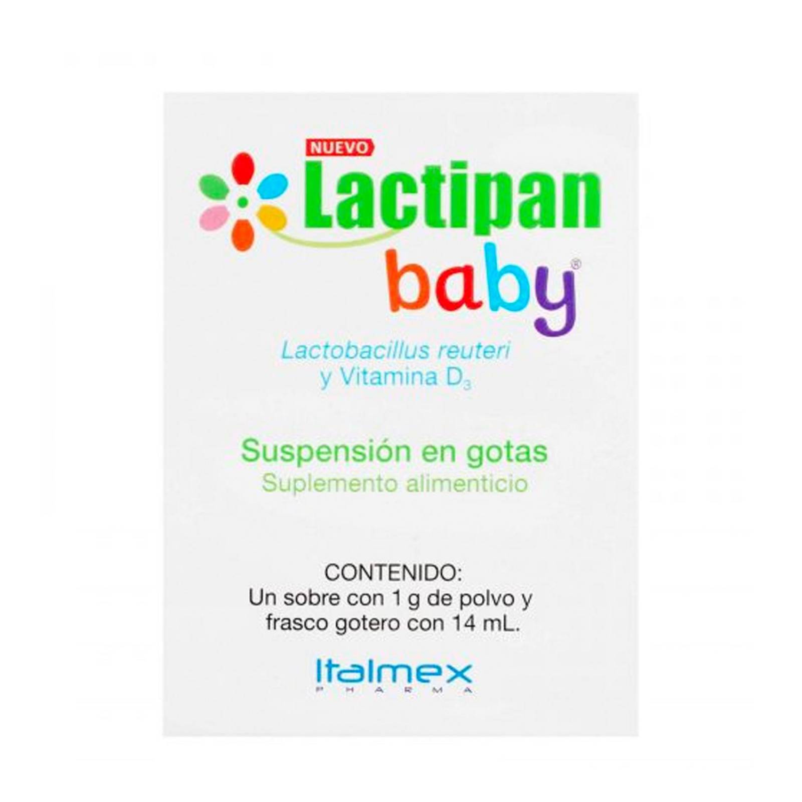 Suplemento Alimenticio Lactipan Baby Gotas 14 ml 