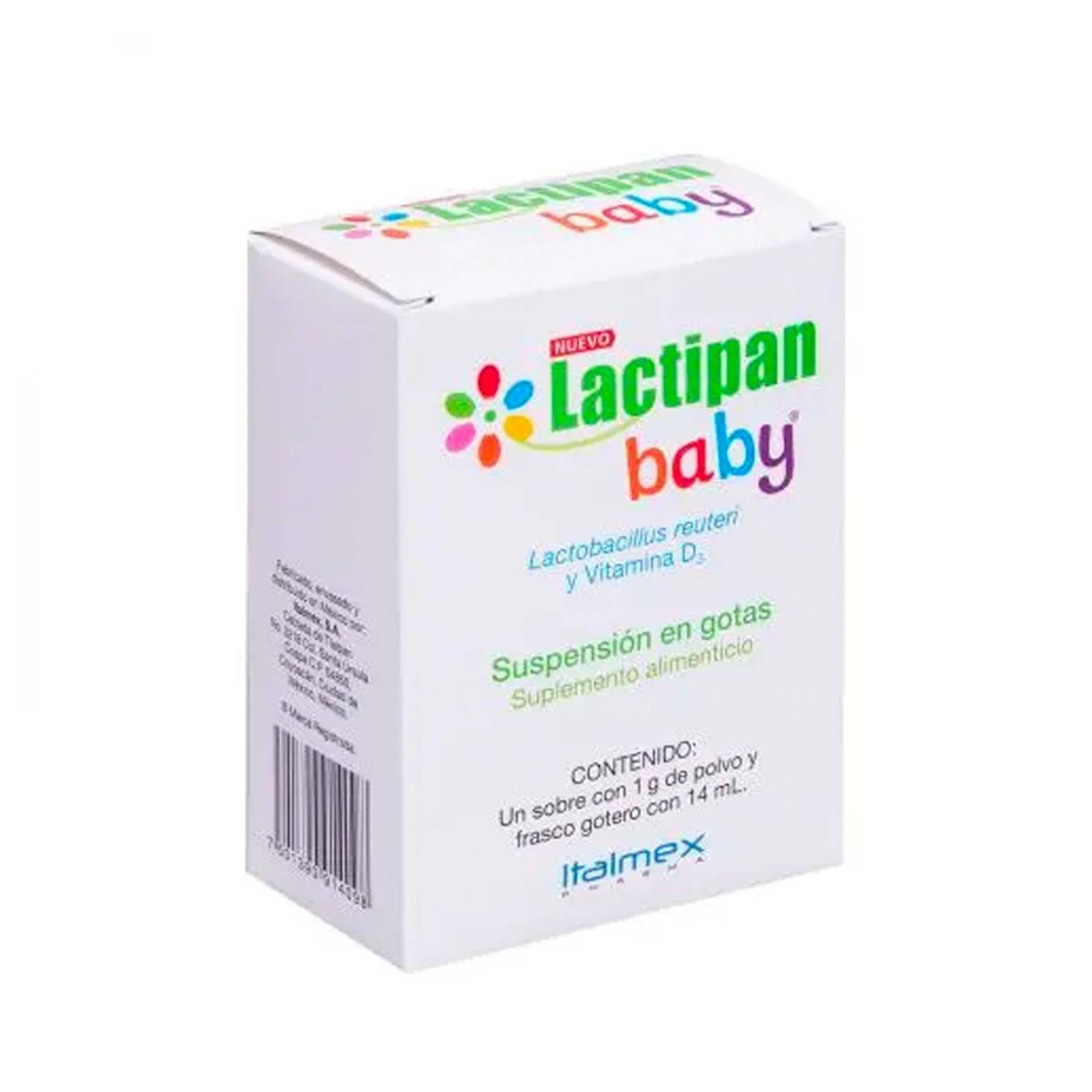 Suplemento Alimenticio Lactipan Baby Gotas 14 ml 