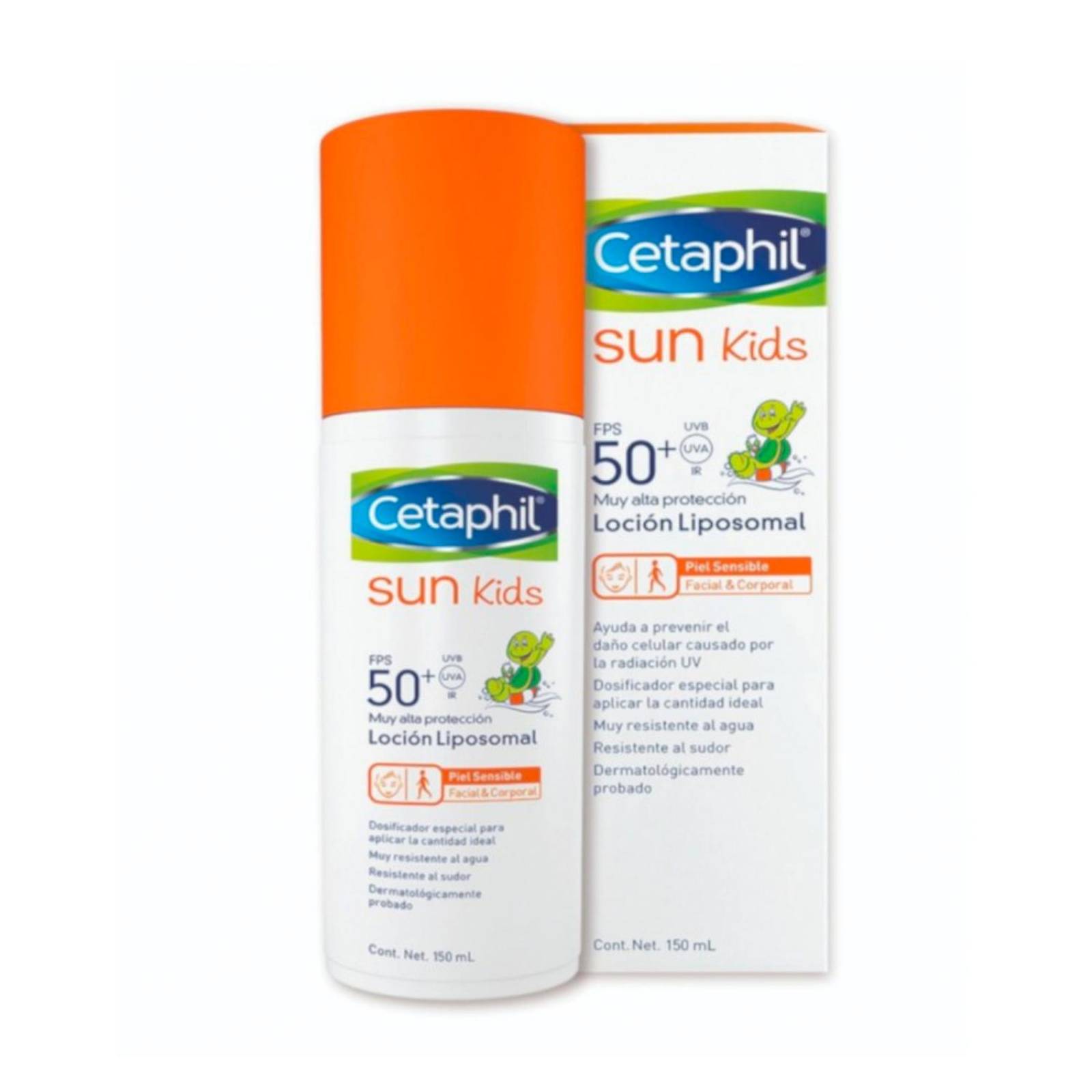 Protector Solar Cetaphil Sun Kids FPS 50+ 150 ml 