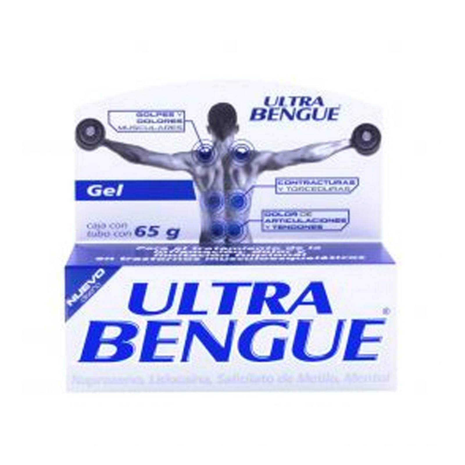 Gel Ultra Bengue Azul 65 gr 