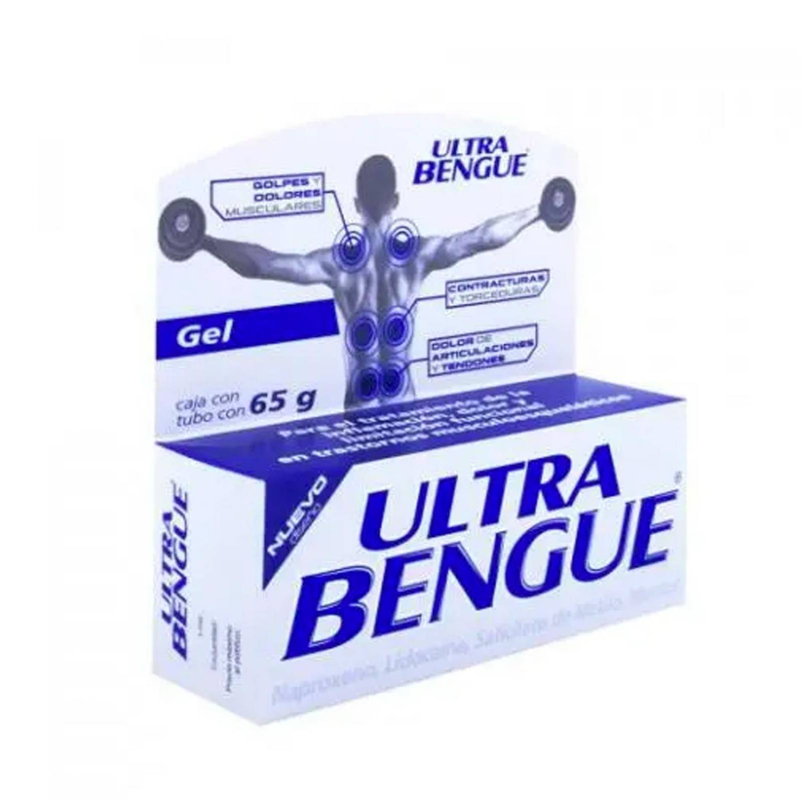 Gel Ultra Bengue Azul 65 gr 