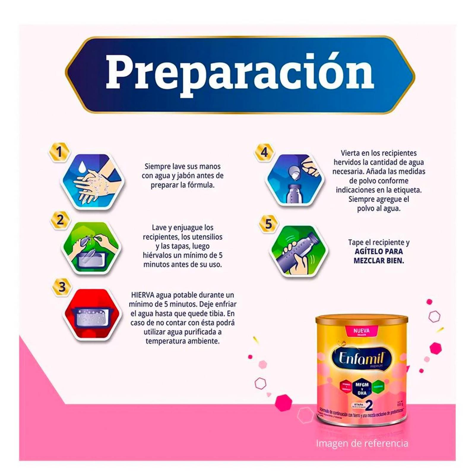 Fórmula Infantil Enfamil Etapa 2 1.5 kg