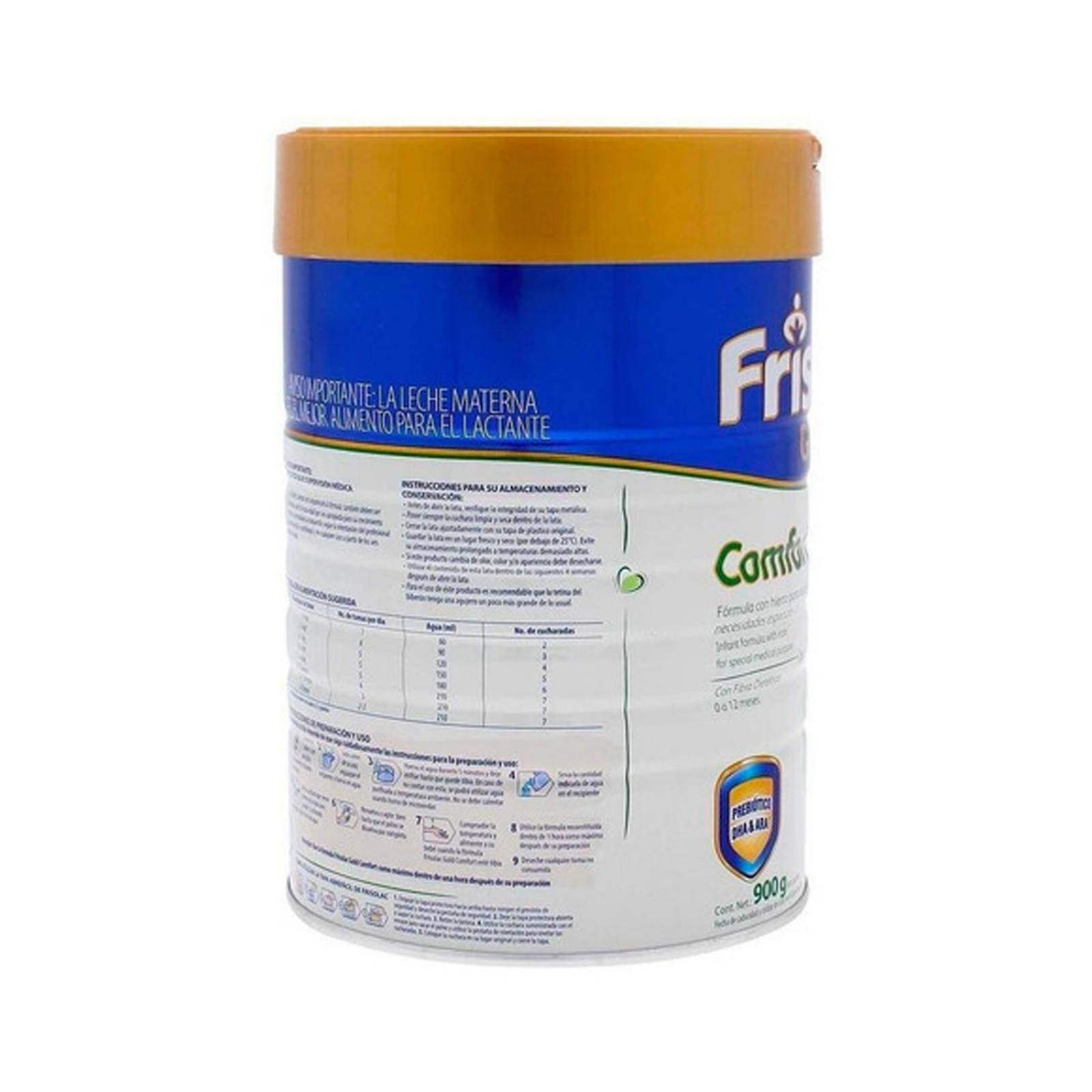 Fórmula Infantil Frisolac Gold Comfort AR 800 gr