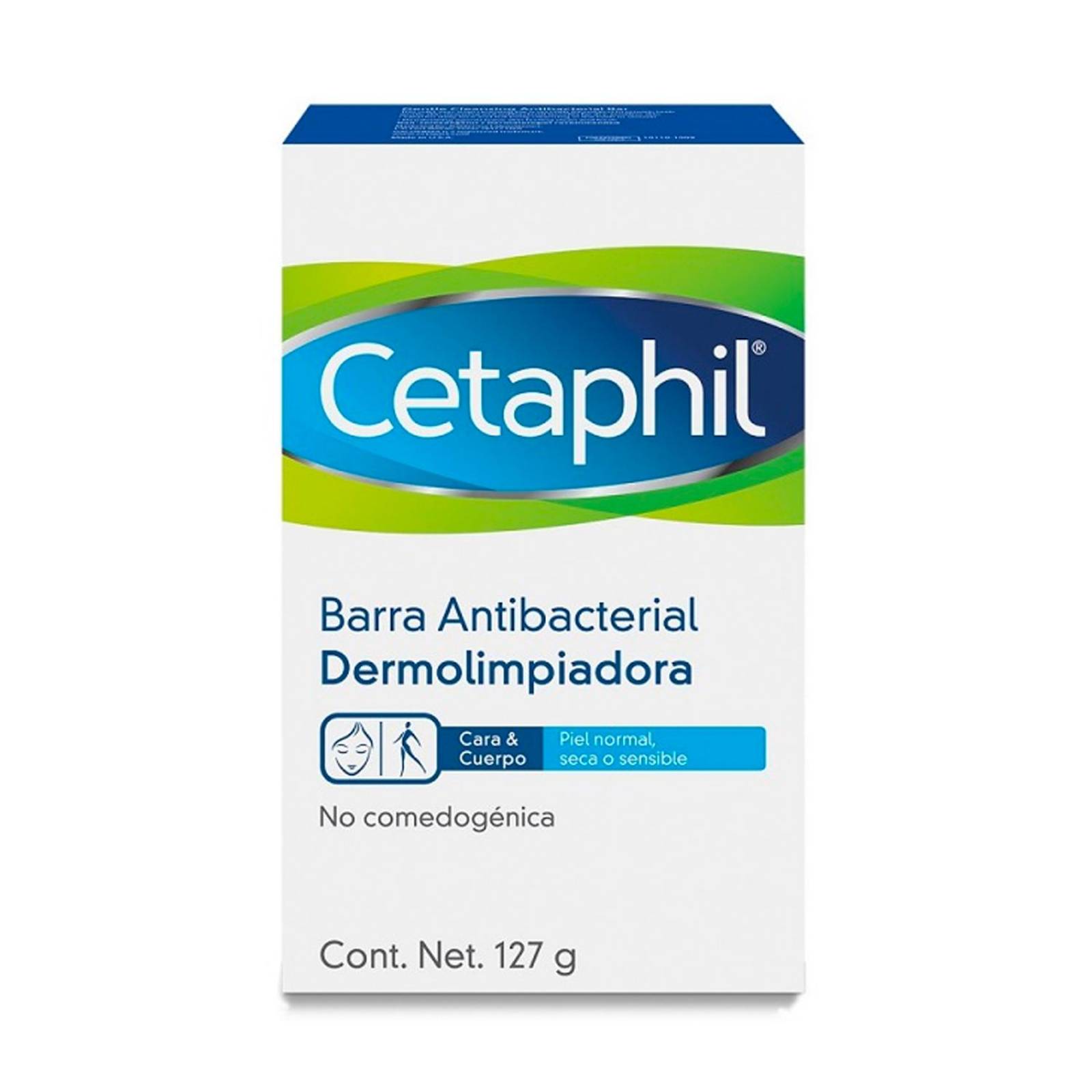 Barra Cetaphil Antibacterial Dermolimpiadora 127 gr 