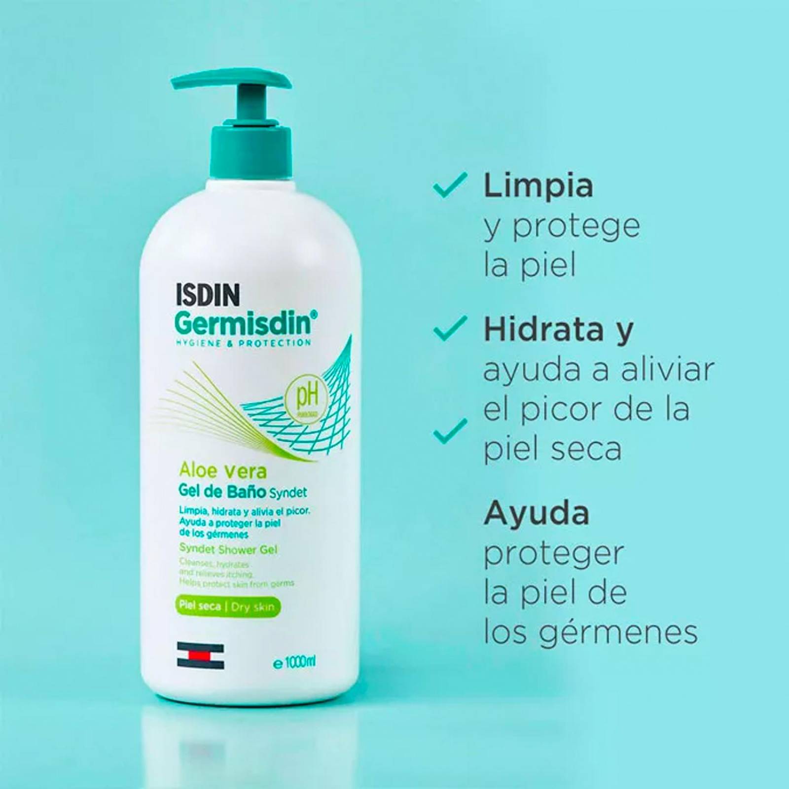 Gel de Baño Isdin Germisdin 500 ml 