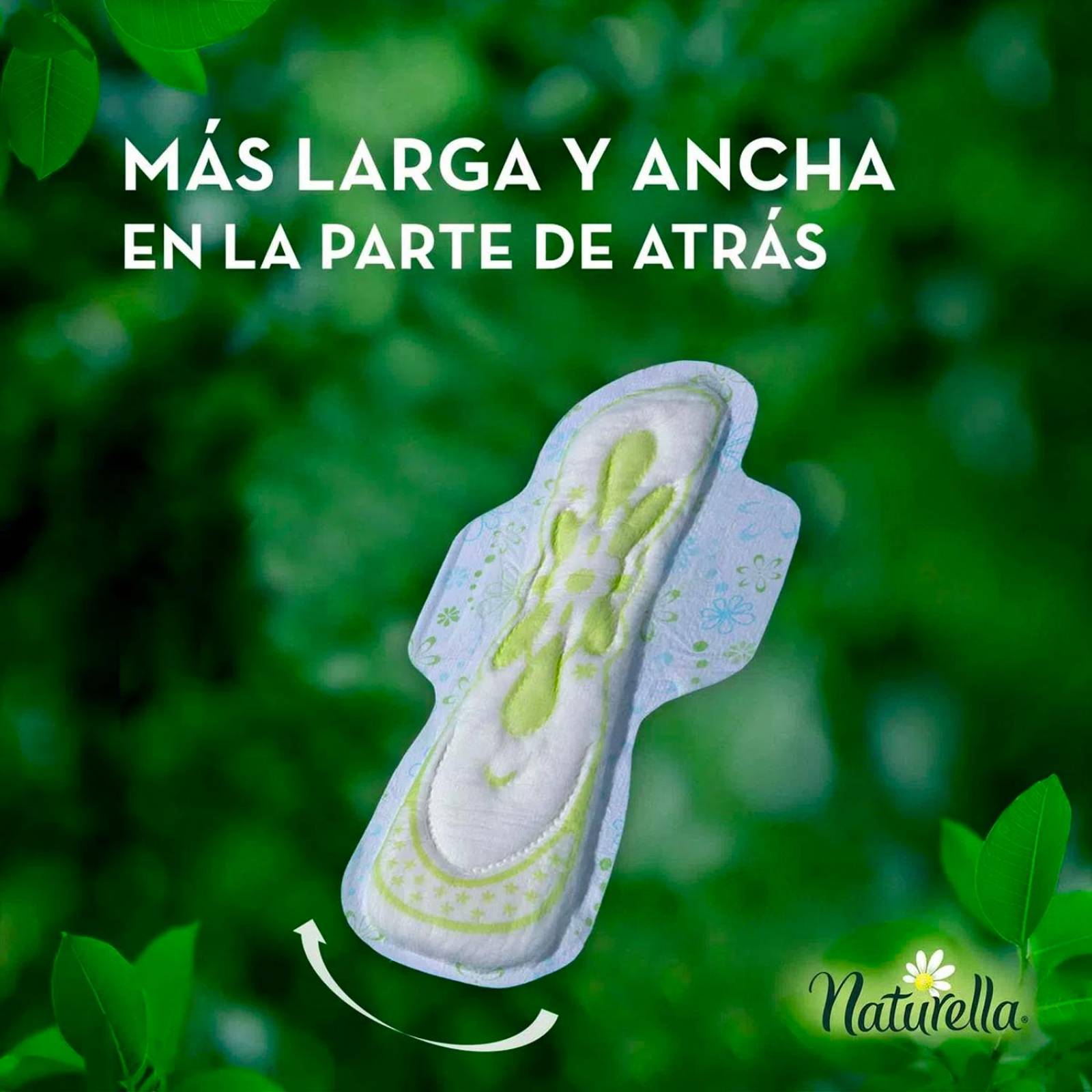 Toallas Femeninas Naturella Nocturna con Alas 14 piezas 