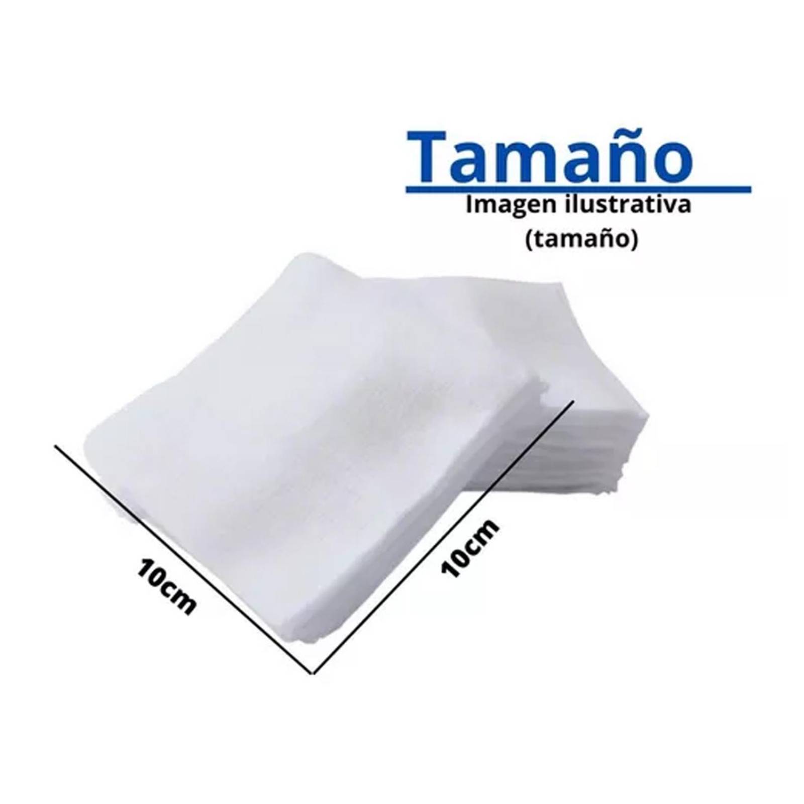 Gasa Quirmex Estéril 100 pzas de 10 x 10 cm 