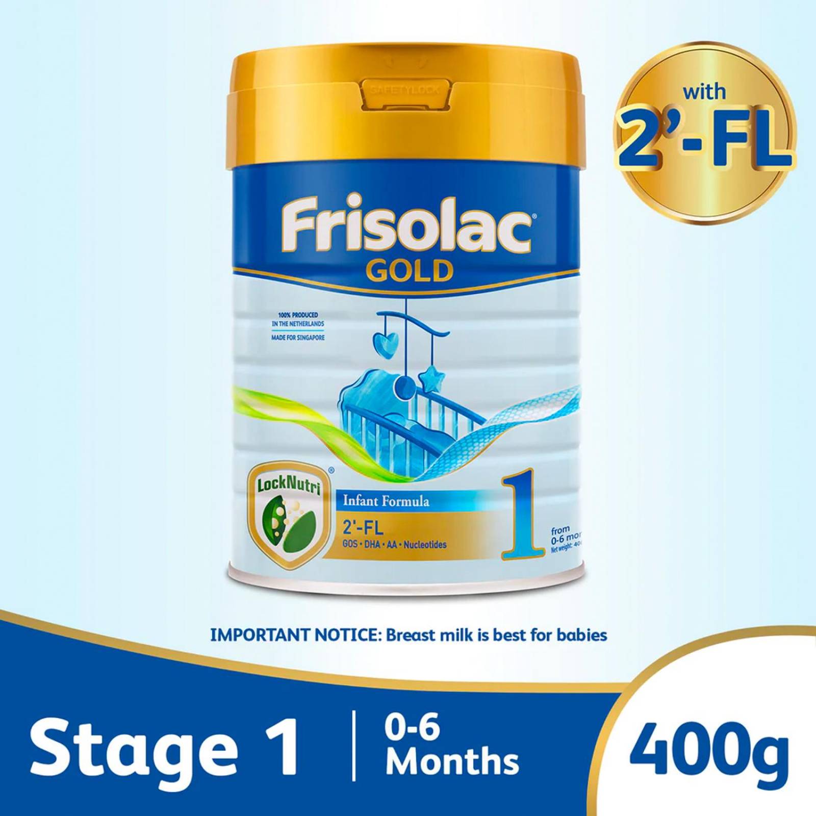 Fórmula Infantil Frisolac Gold Etapa 1 400 gr 