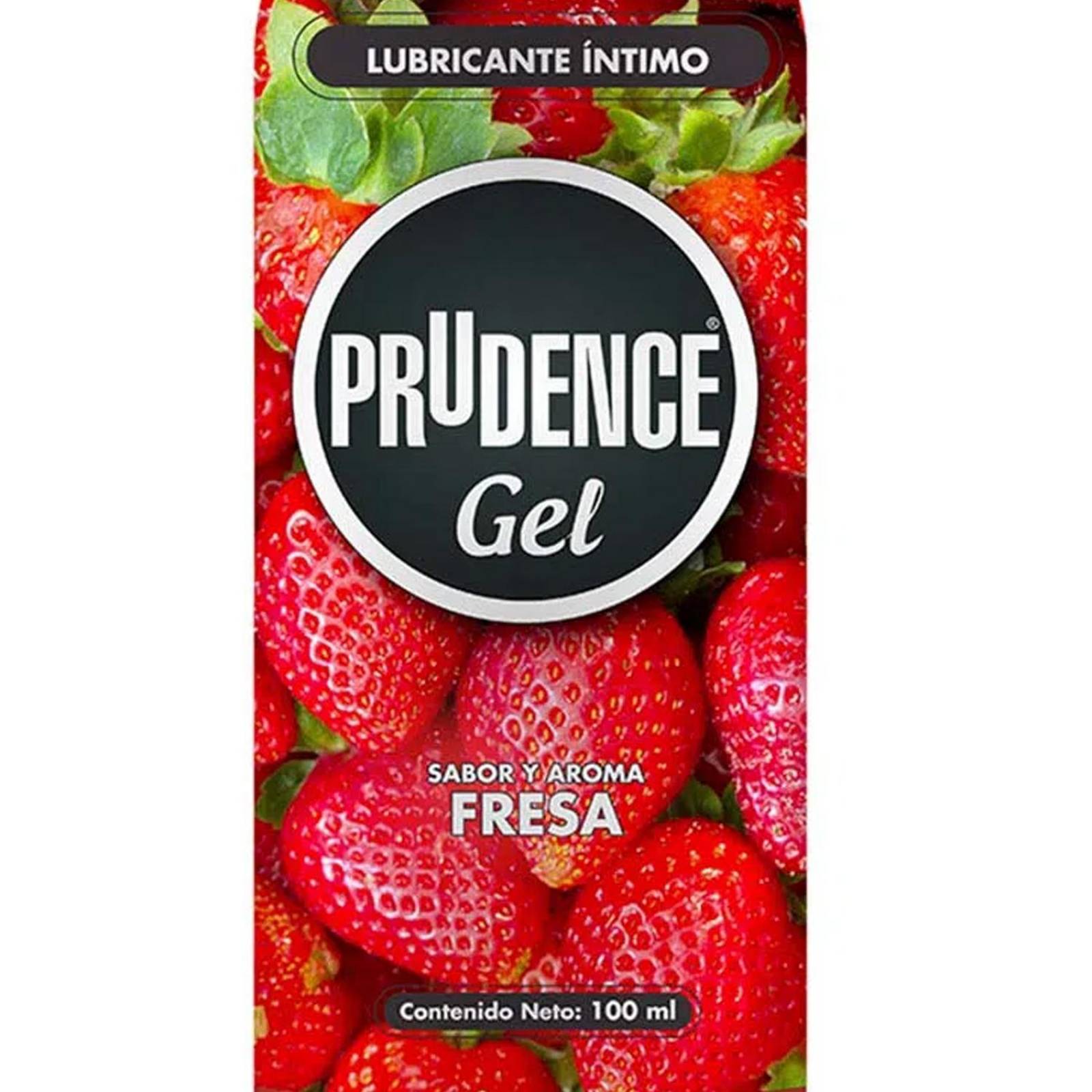 Lubricante Íntimo Prudence Gel Fresa 100 ml 