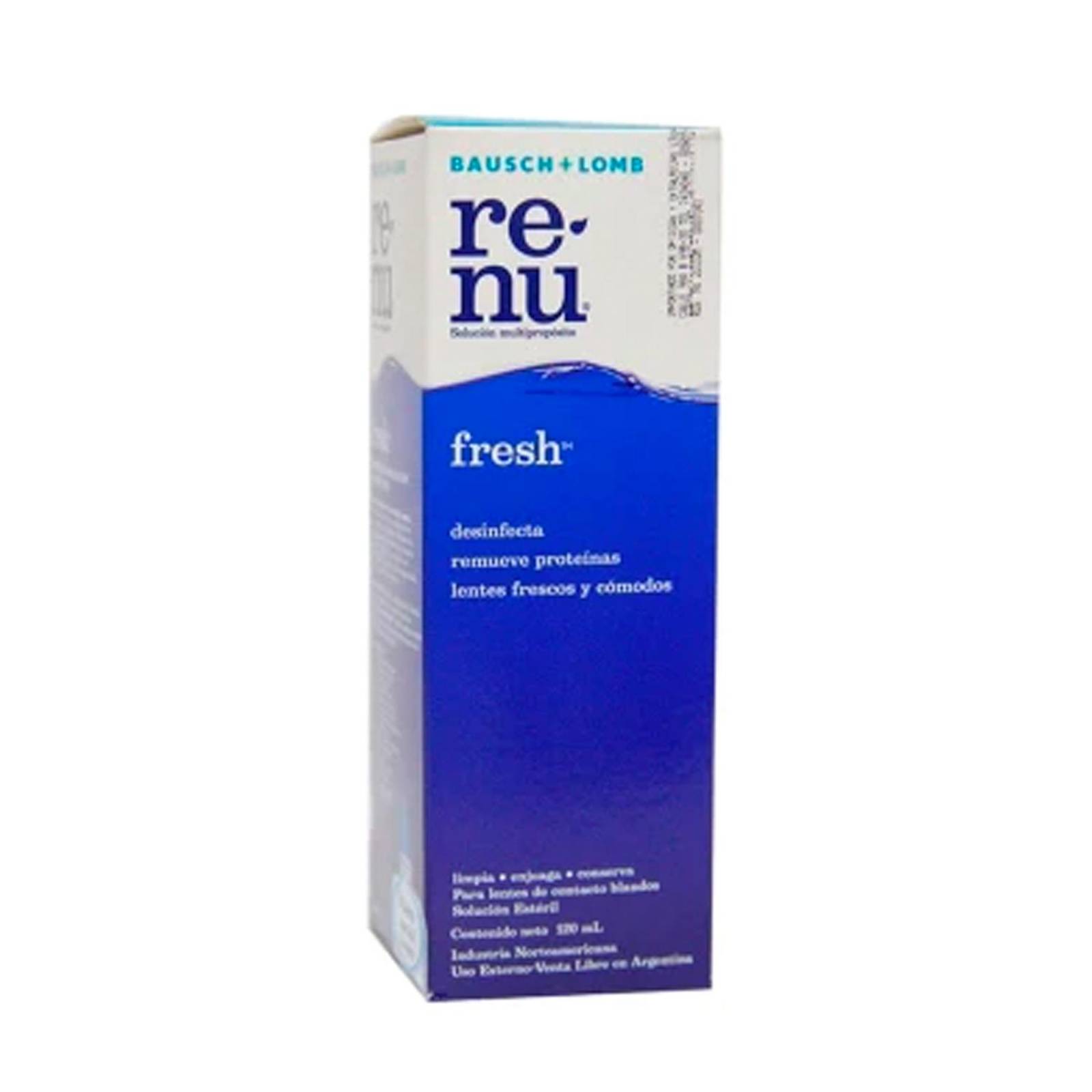 Solución Multipropósito Bausch + Lomb Renu Fresh 120 ml 