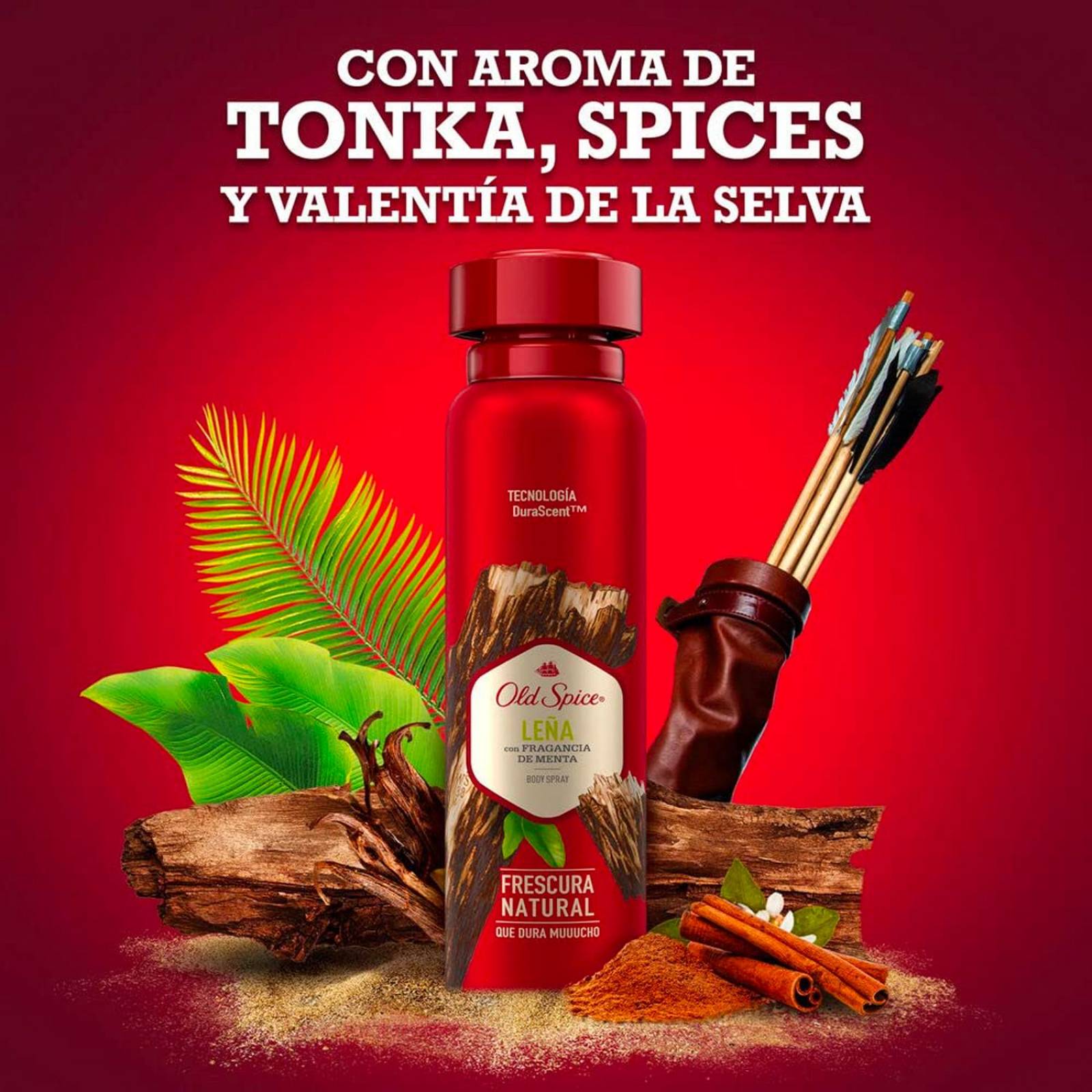 Desodorante en Spray Old Spice Leña 150 ml 
