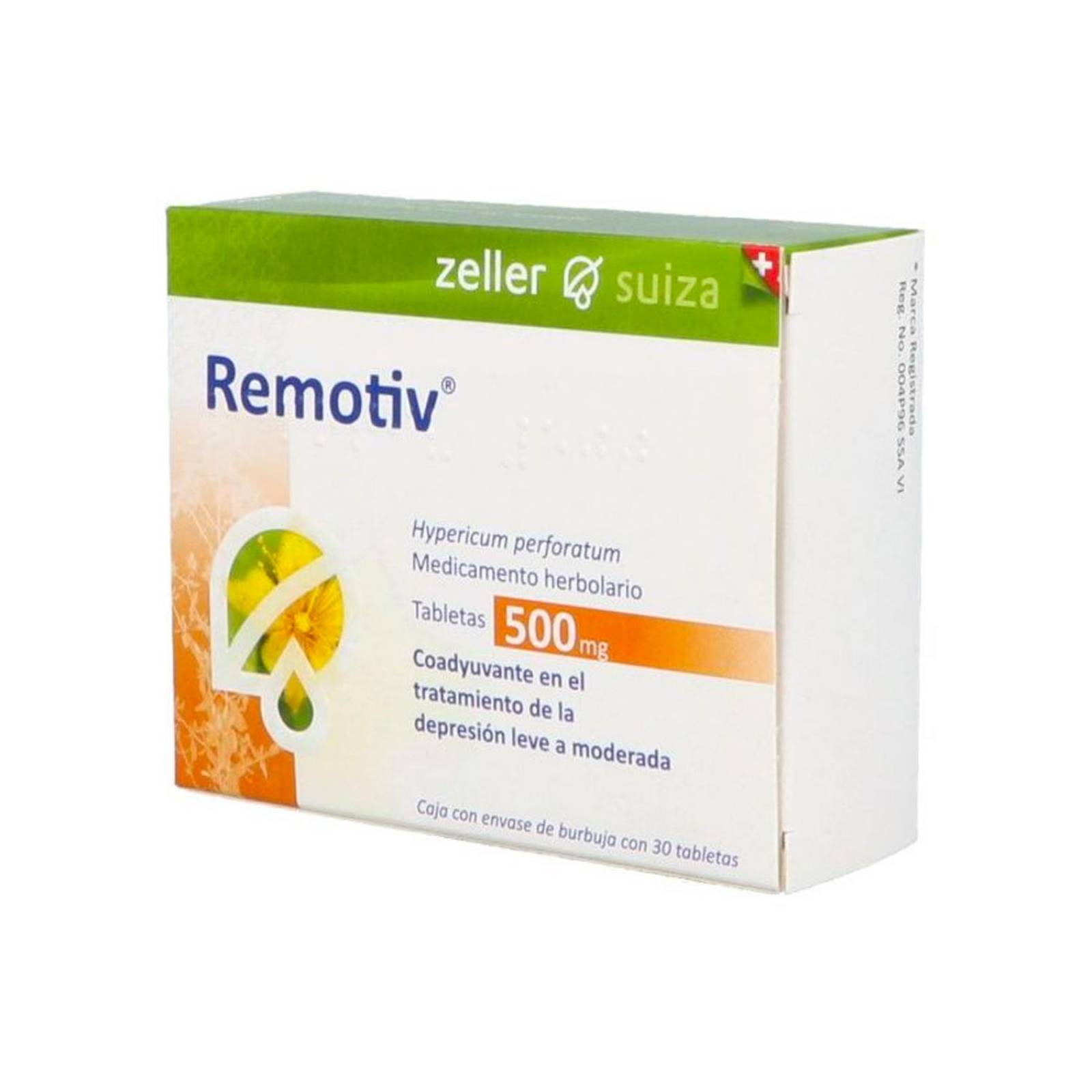 Suplemento Alimenticio Remotiv Oral 30 Tabletas de 500 mg 