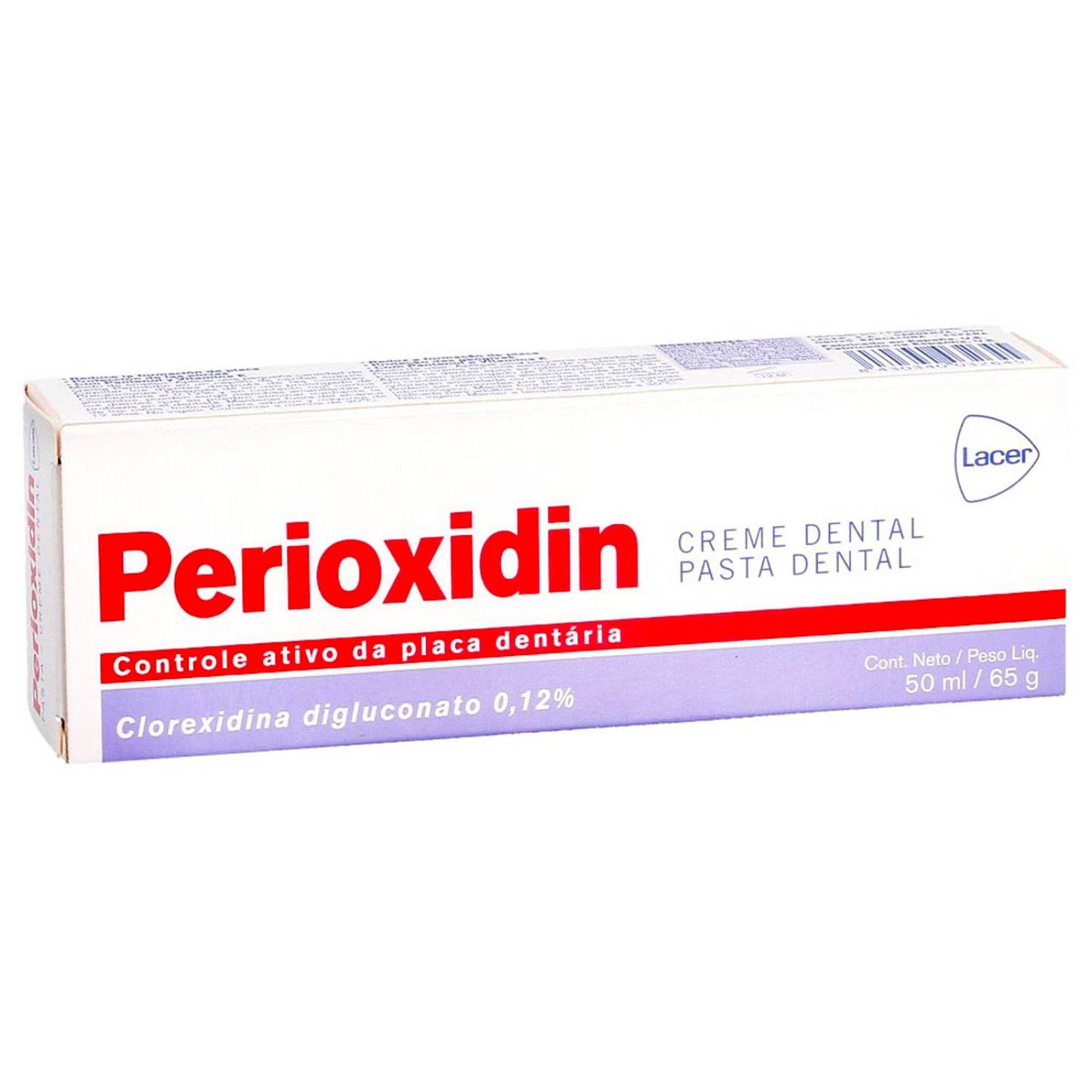 Pasta Dental Peroxidin Cloredixina Digluconato 0.12% 50 ml