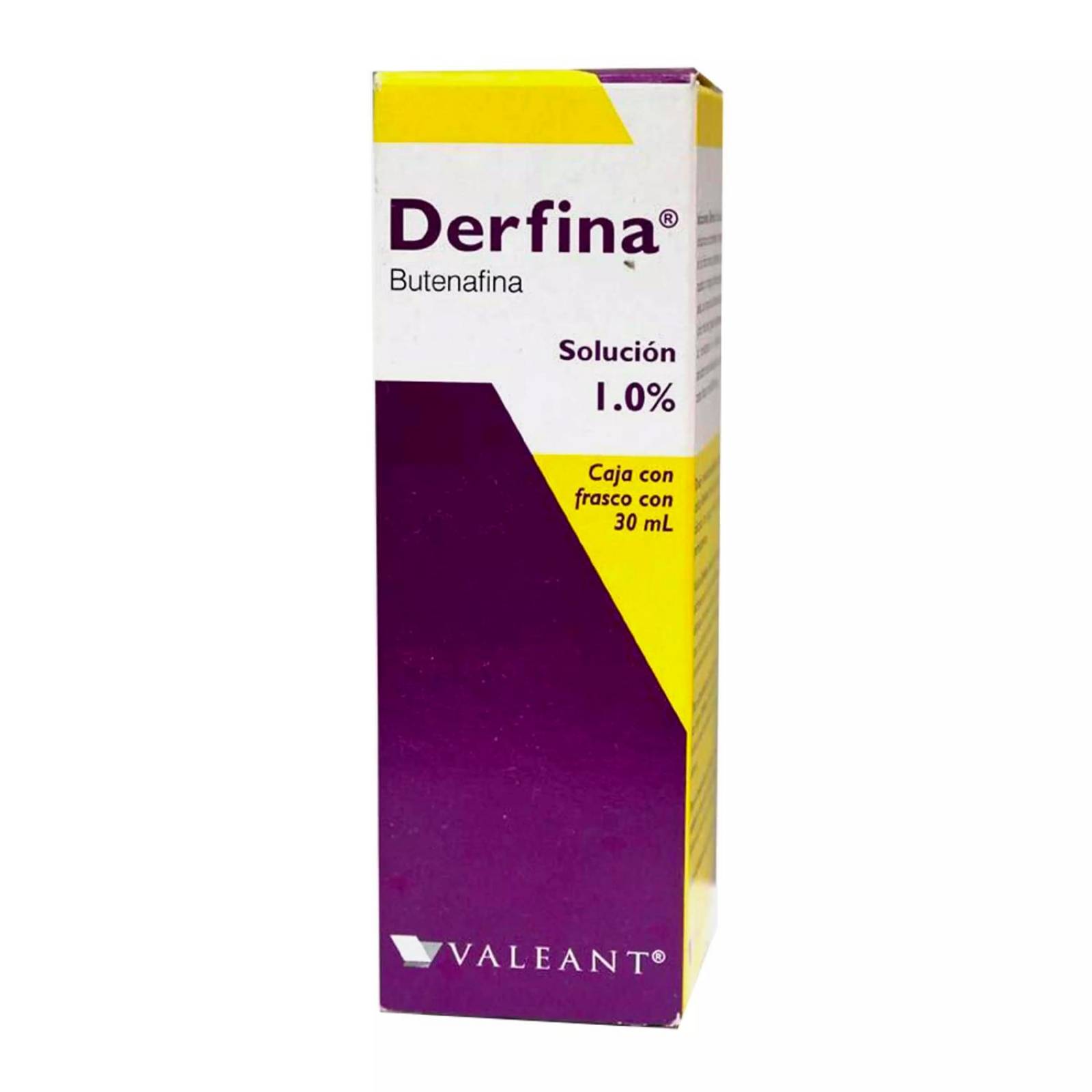 Solución Derfina Butenafina 1% 30 ml 