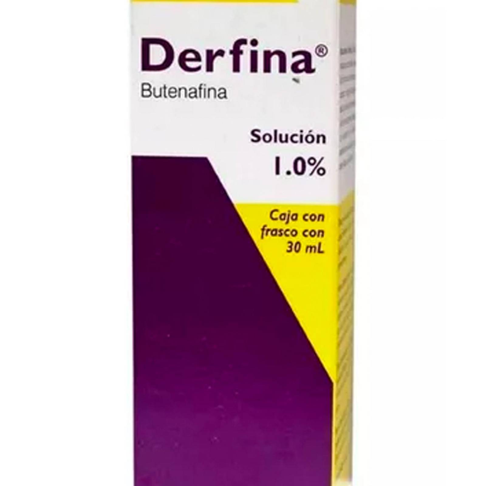 Solución Derfina Butenafina 1% 30 ml 