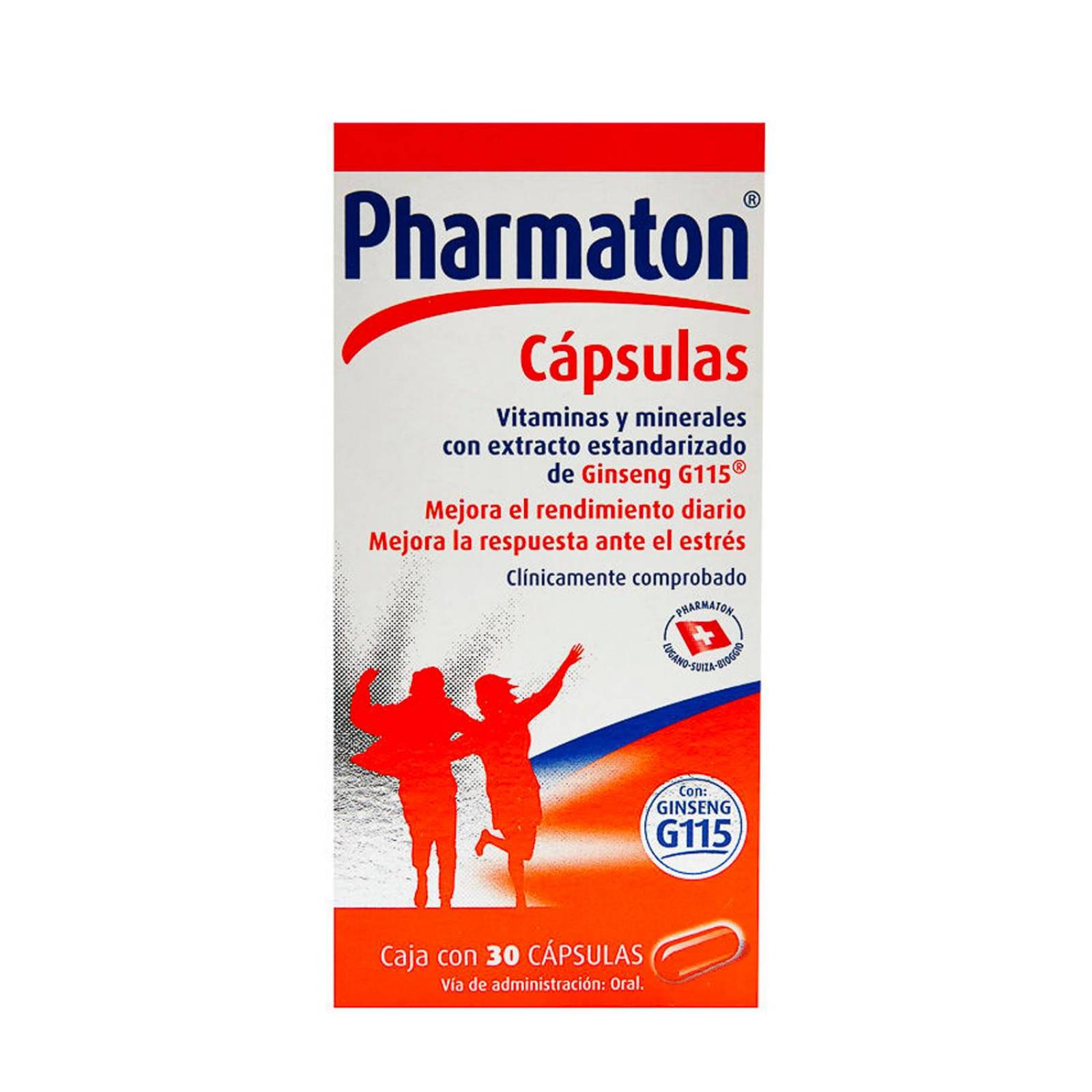 Multivitamínico Pharmaton 30 Cápsulas
