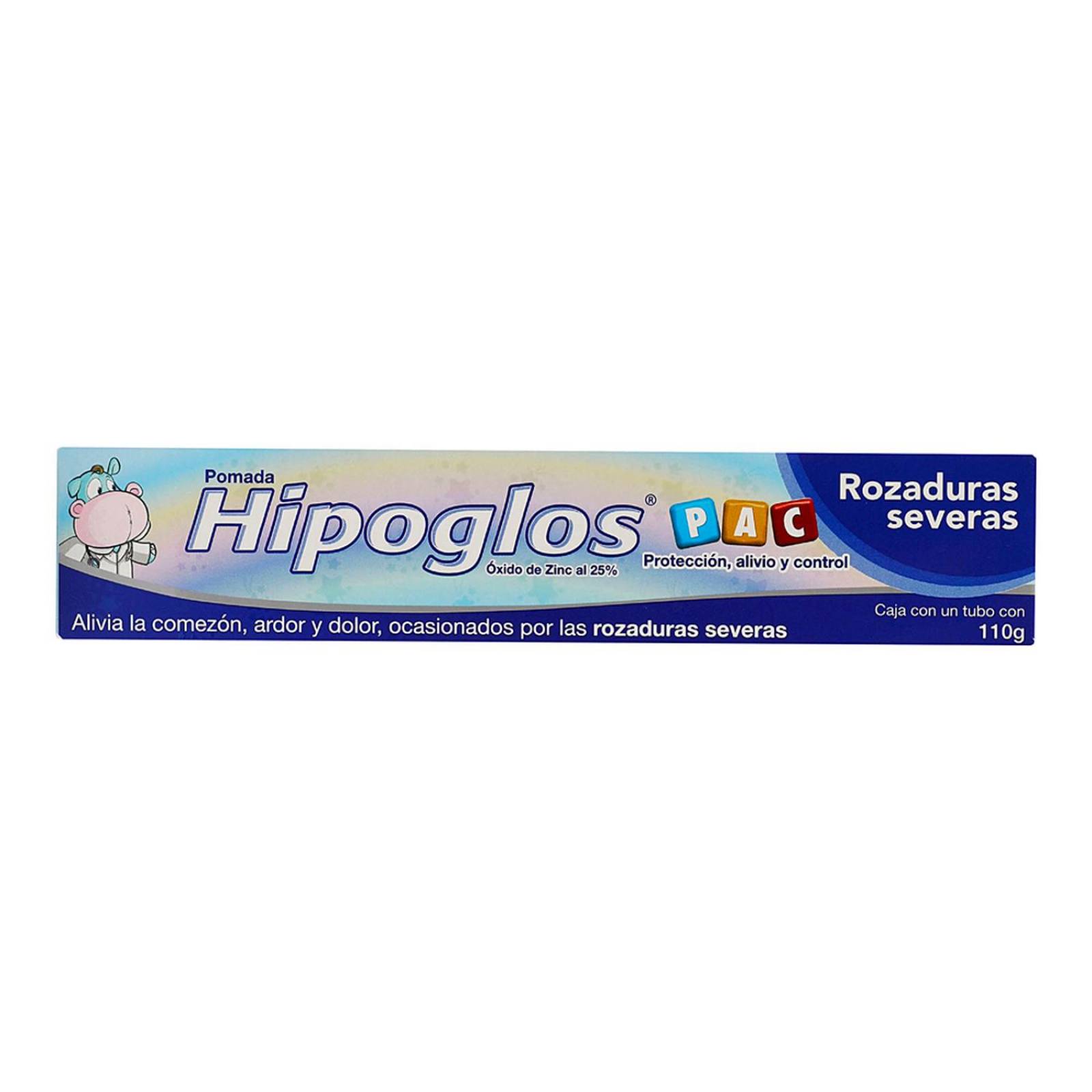 Pomada Hipoglos PAC Óxido de Zinc 25% 110 gr 