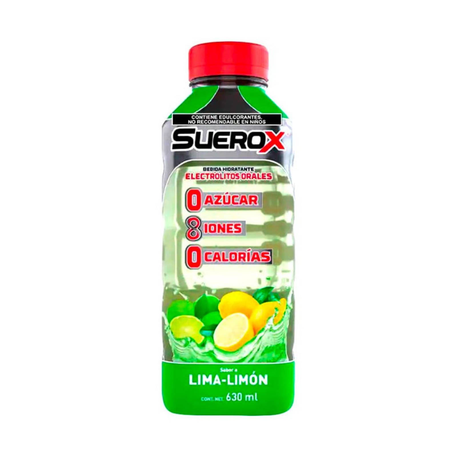 Suero Suerox 8iones Lima Limón 630 ml 