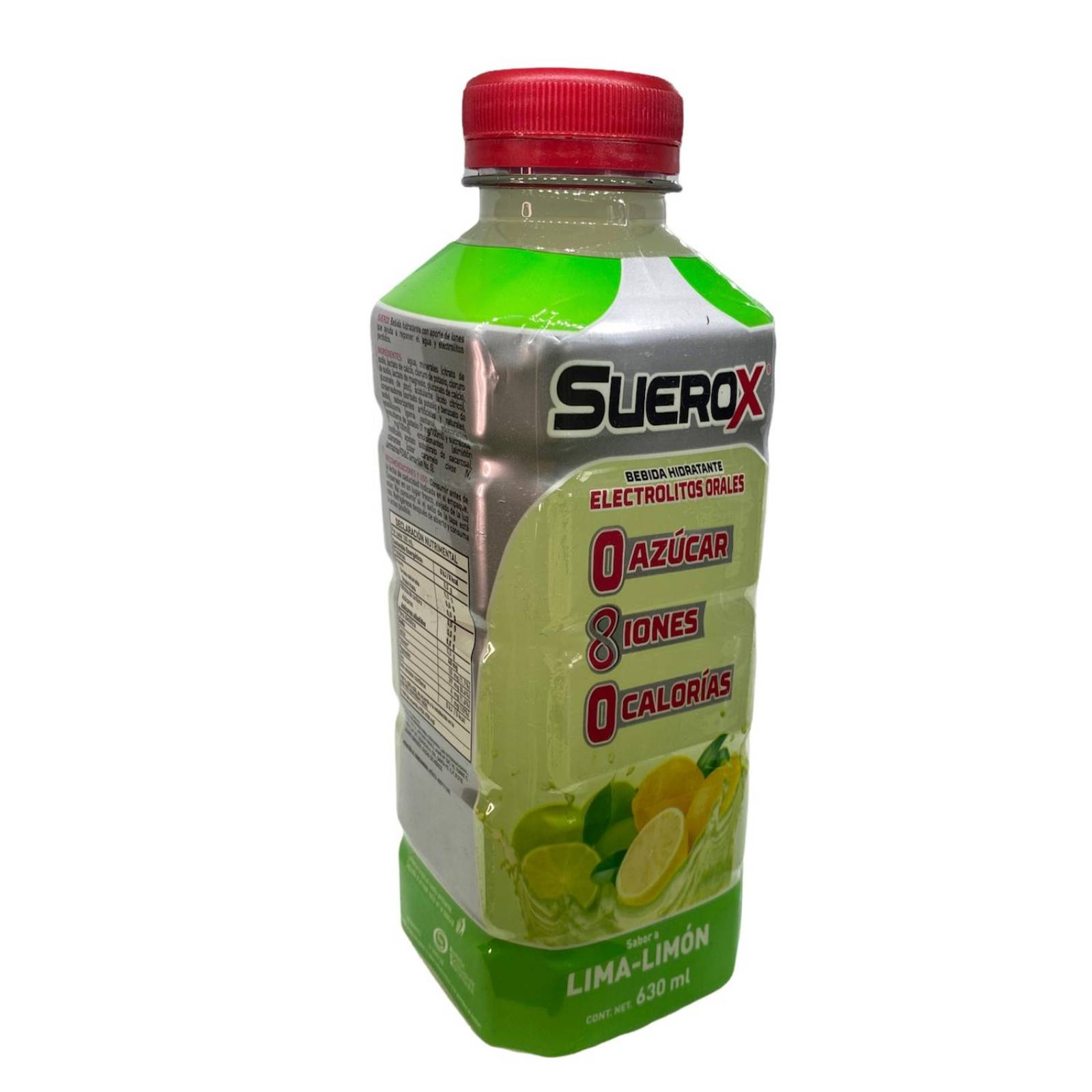 Suero Suerox 8iones Lima Limón 630 ml 