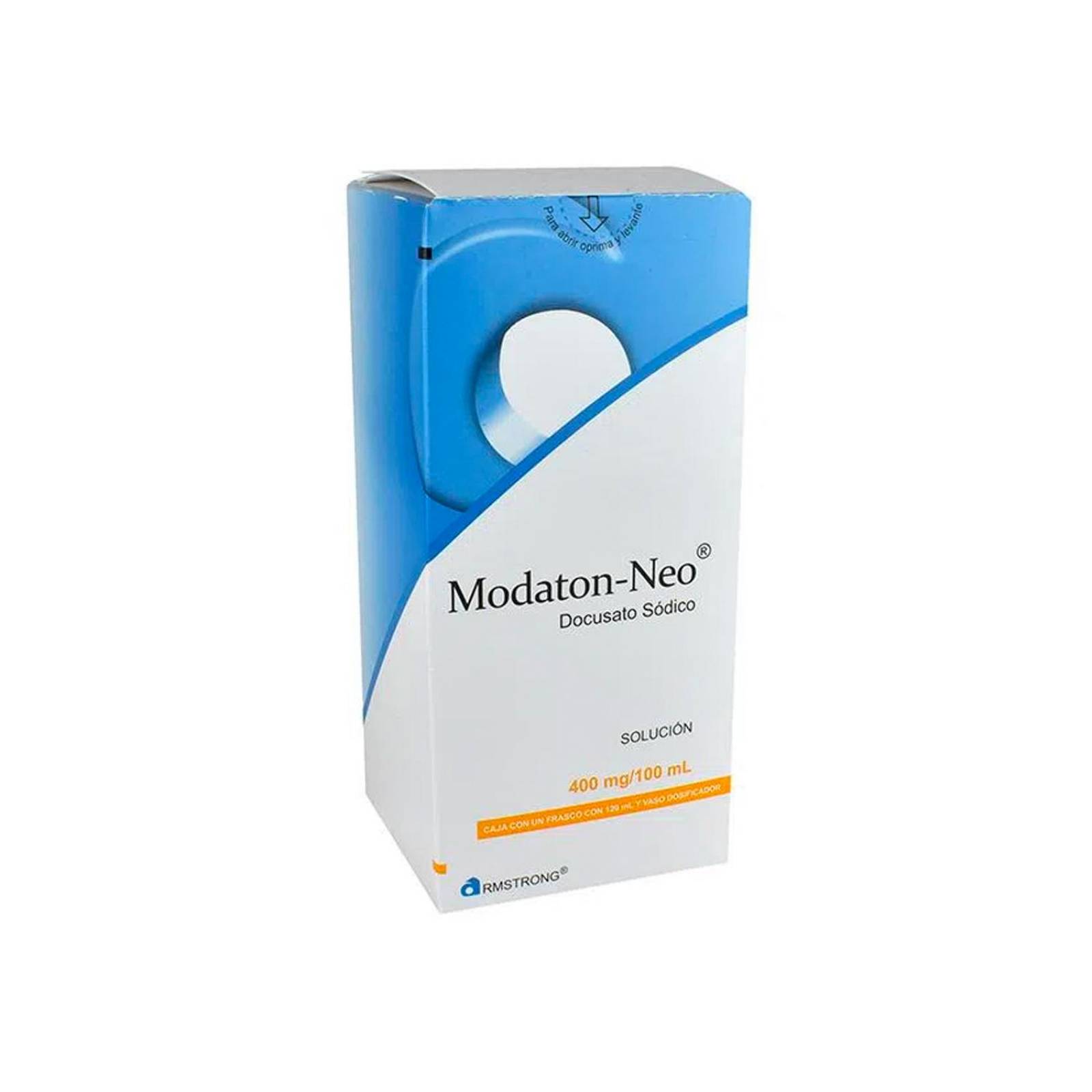 Solución Oral Modaton-Neo Docusato Sódico 400 mg 120 ml 