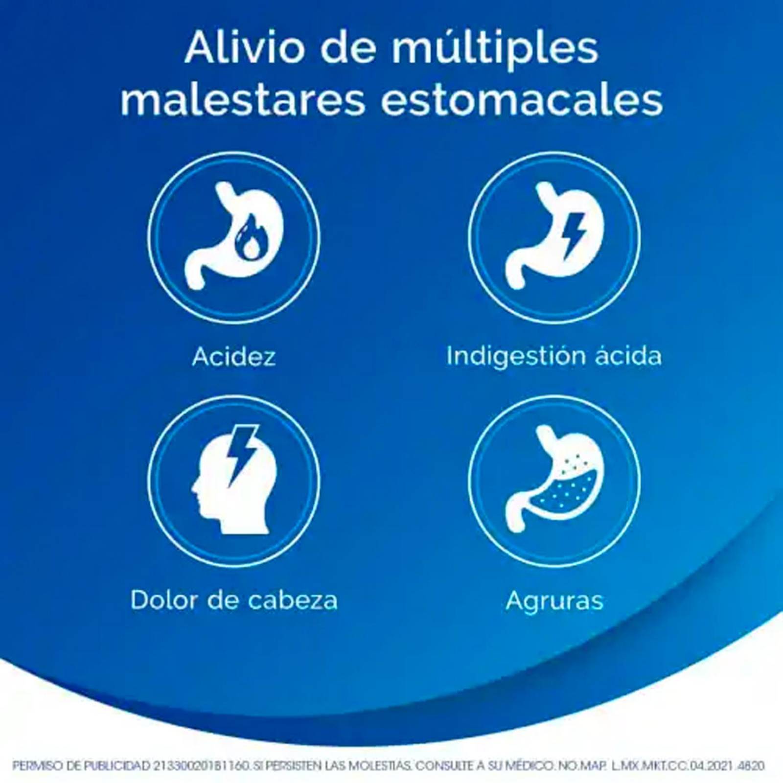 Antiácido Alka-Seltzer Efervescentes 12 Tabletas