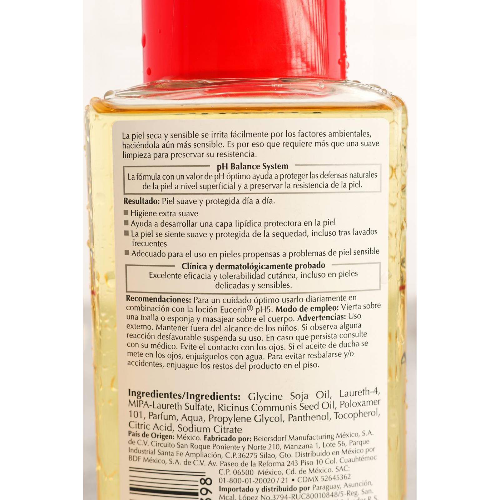Aceite de Ducha Eucerin pH5 200 ml