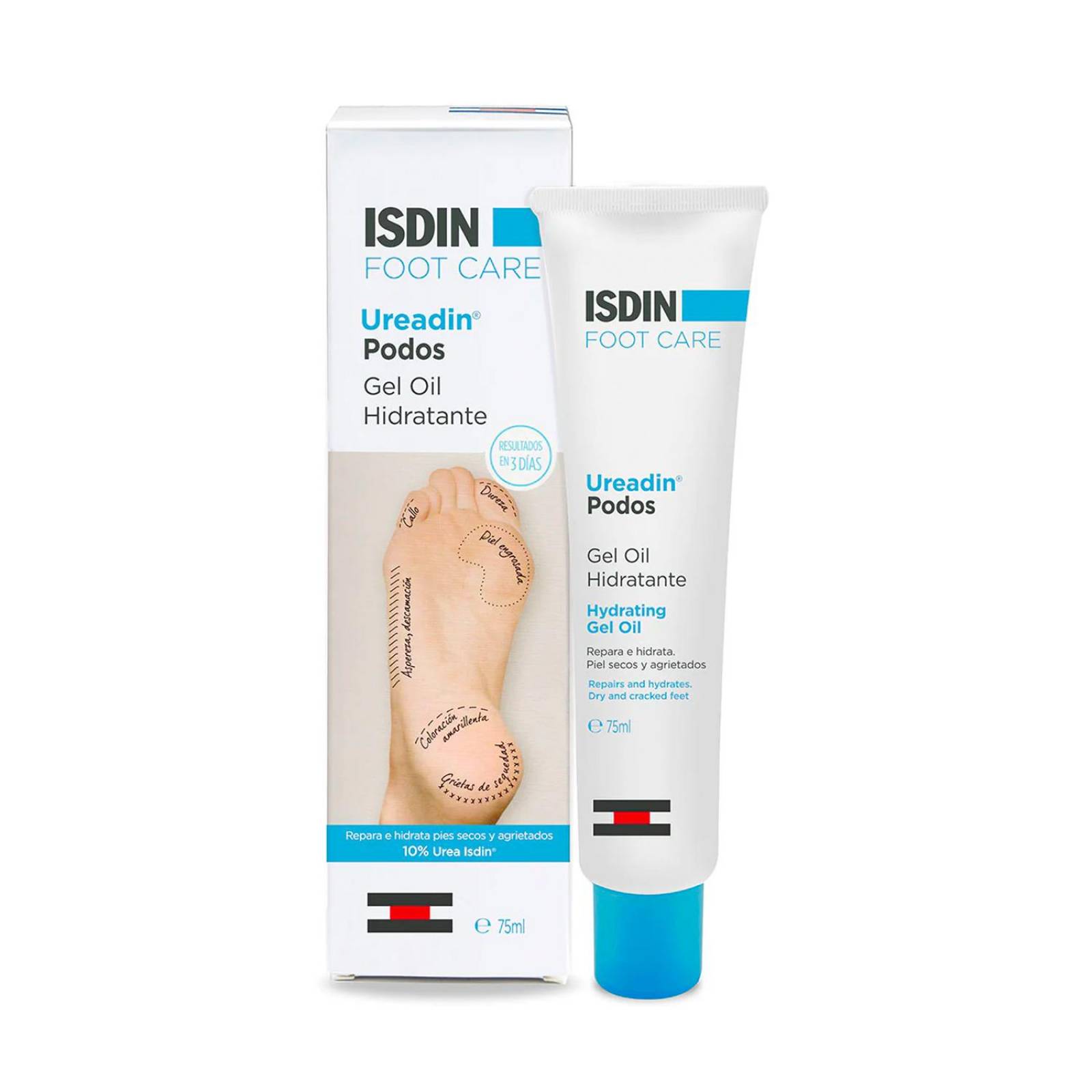 Gel Oil Hidratante Isdin Ureadin Podos 75 ml