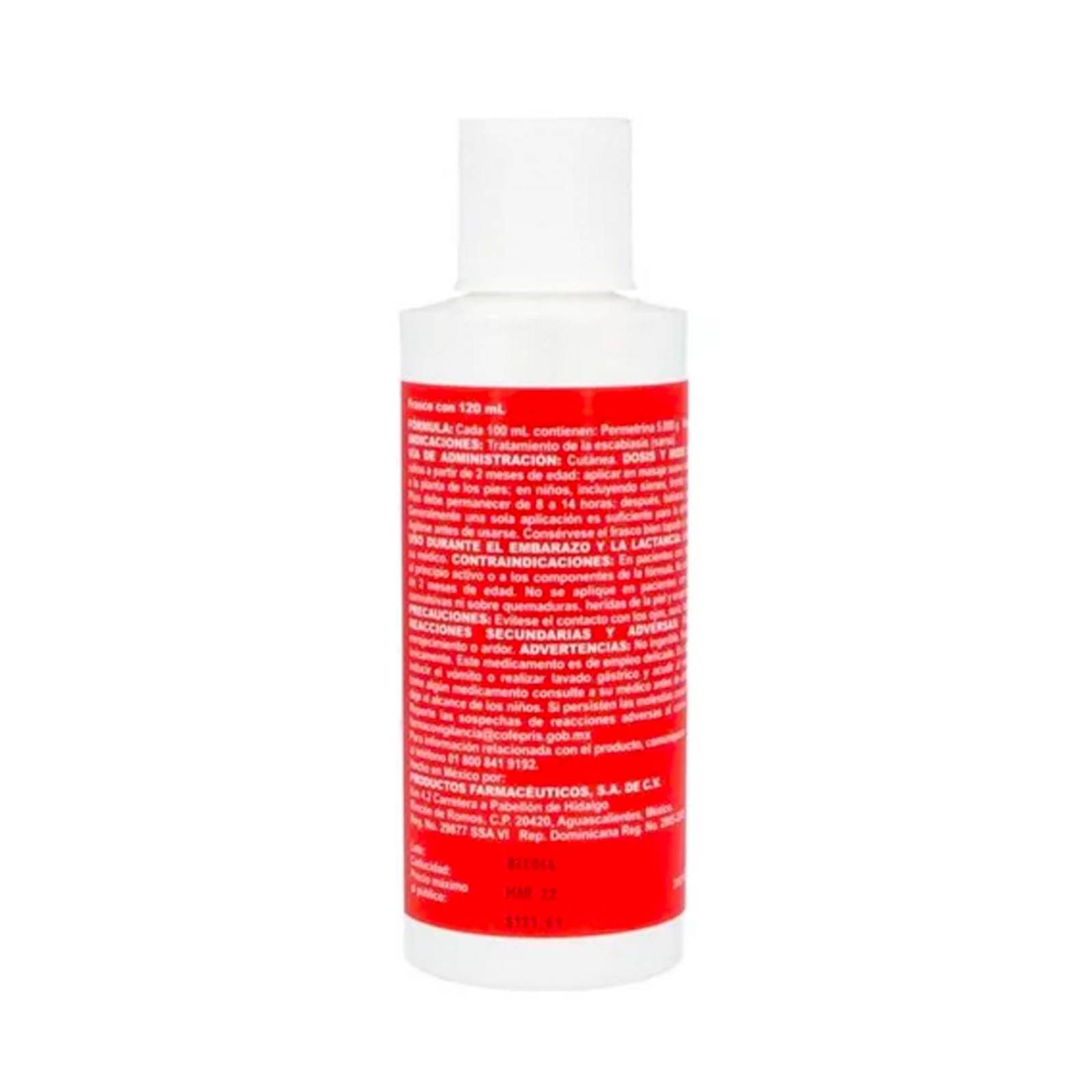 Emulsión Scabisan Plus 120 ml 