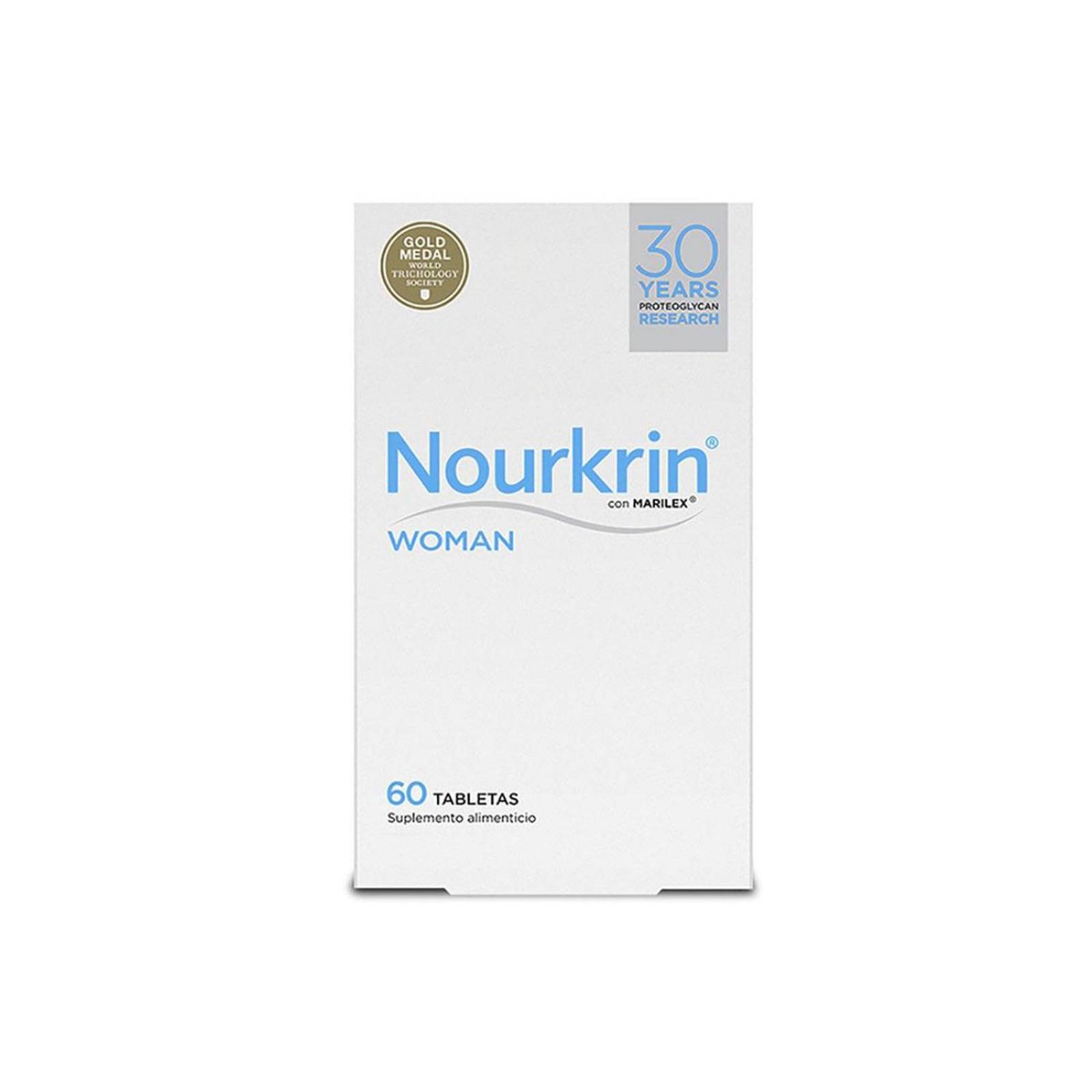Suplemento Alimenticio Nourkrin Woman 60 Tabletas 600 mg 