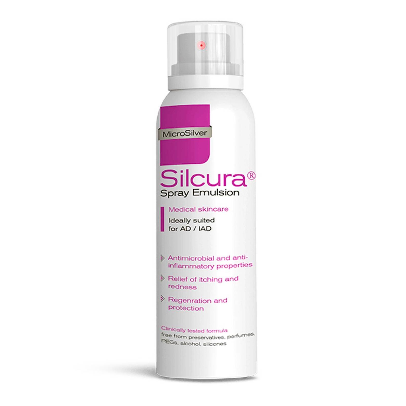 Emulsión Corporal Silcura en Spray 125 ml