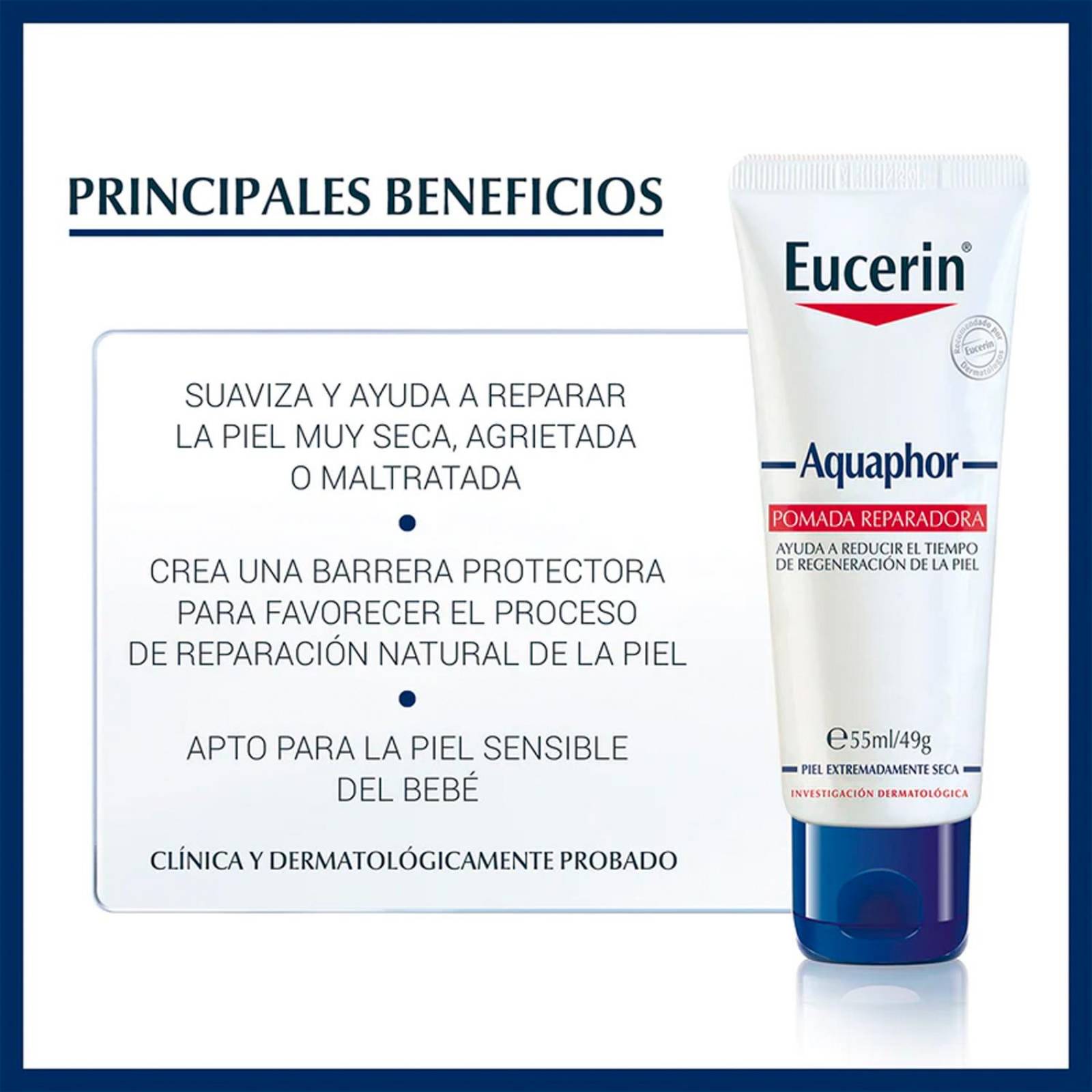 Pomada Reparadora Eucerin Aquaphor 50 ml