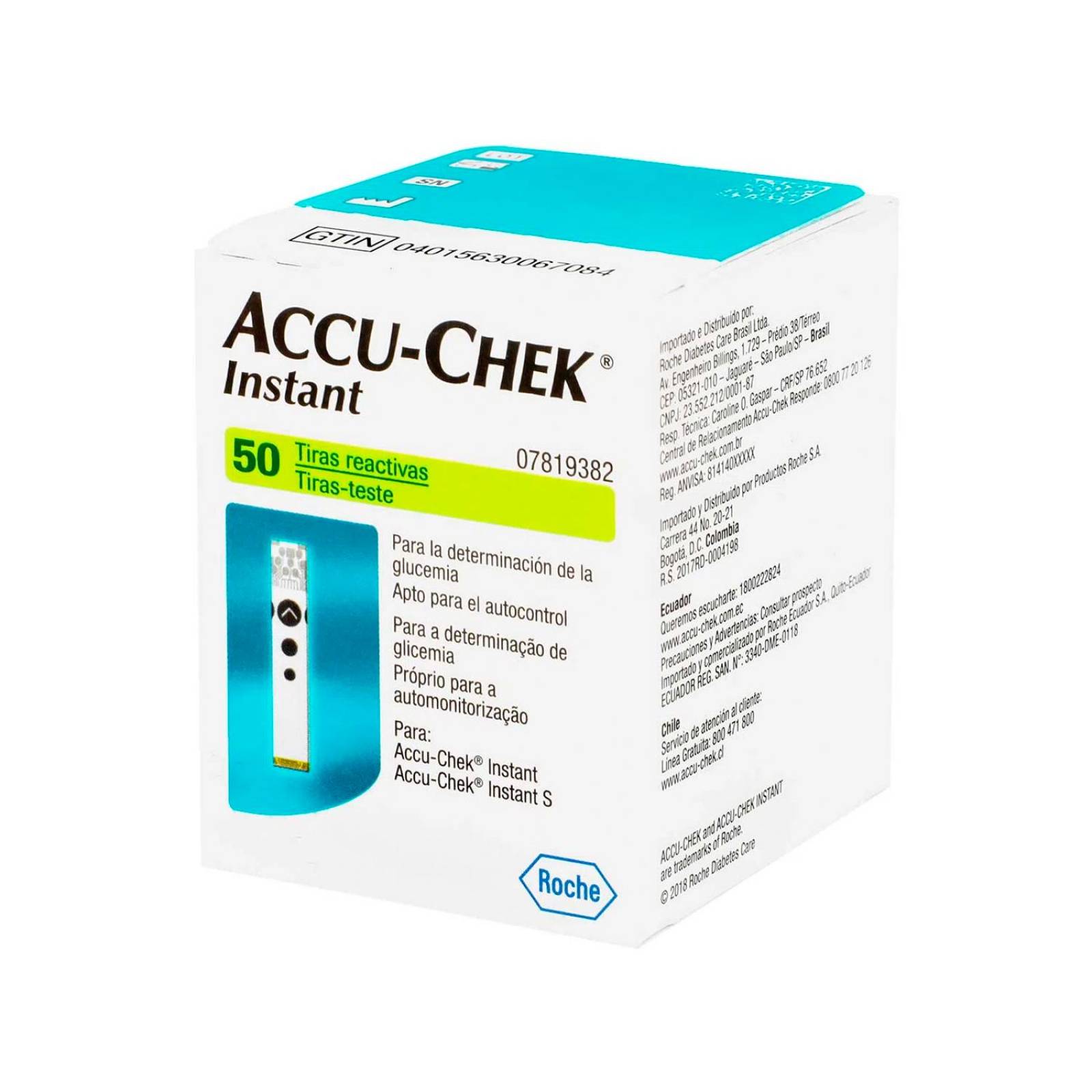Tiras Reactivas Accu-Chek Active 25 piezas 