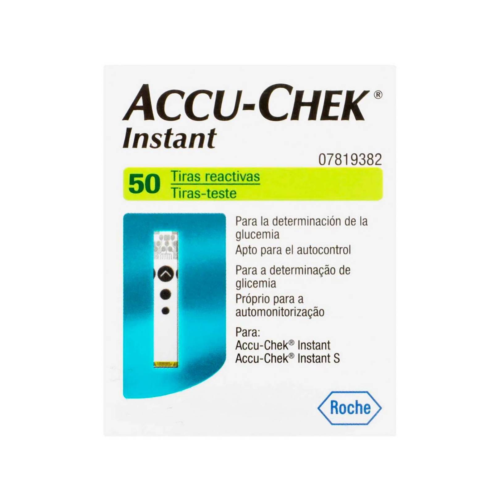 Tiras Reactivas Accu-Chek Active 25 piezas 