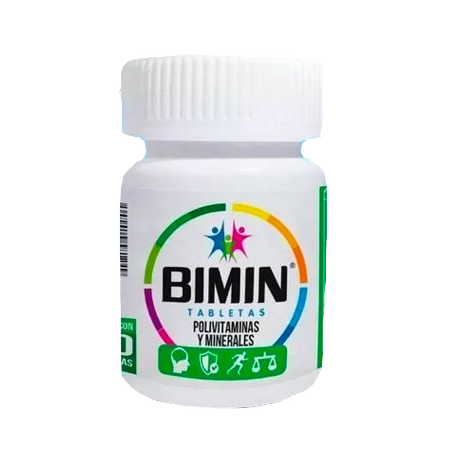 Tabletas Bimin Polivitaminas 30 Tabletas 