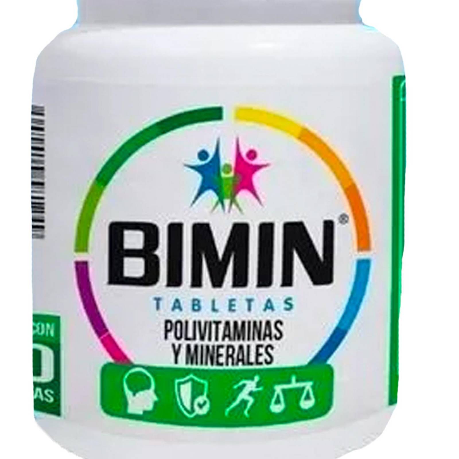 Tabletas Bimin Polivitaminas 30 Tabletas 