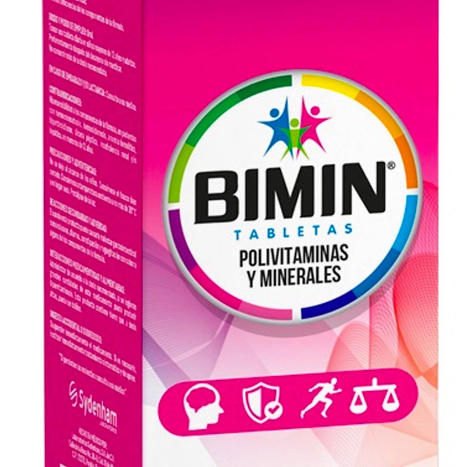 Multivitamínico Bimin 60 Tabletas