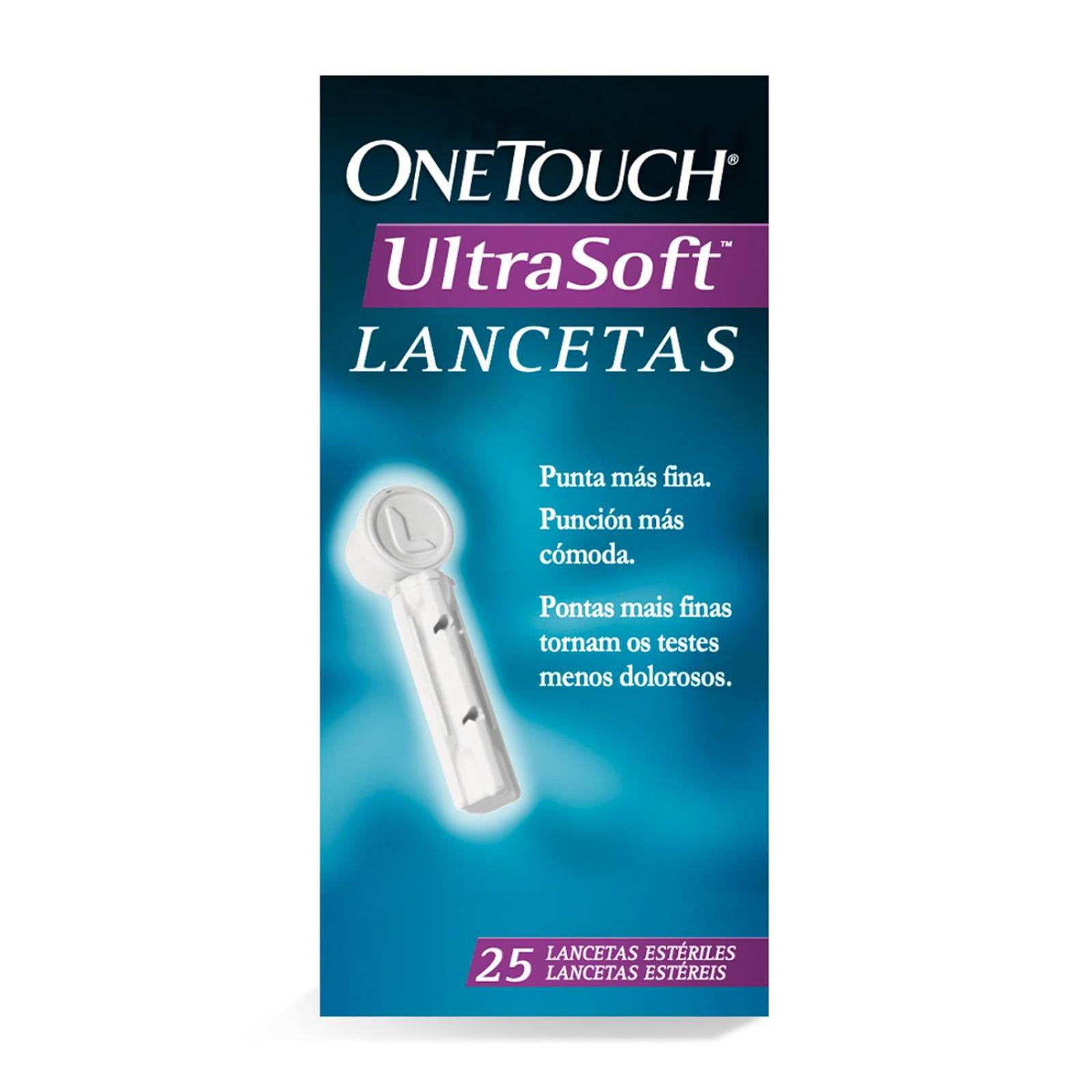 Lancetas One Touch Ultra Soft 25 piezas 