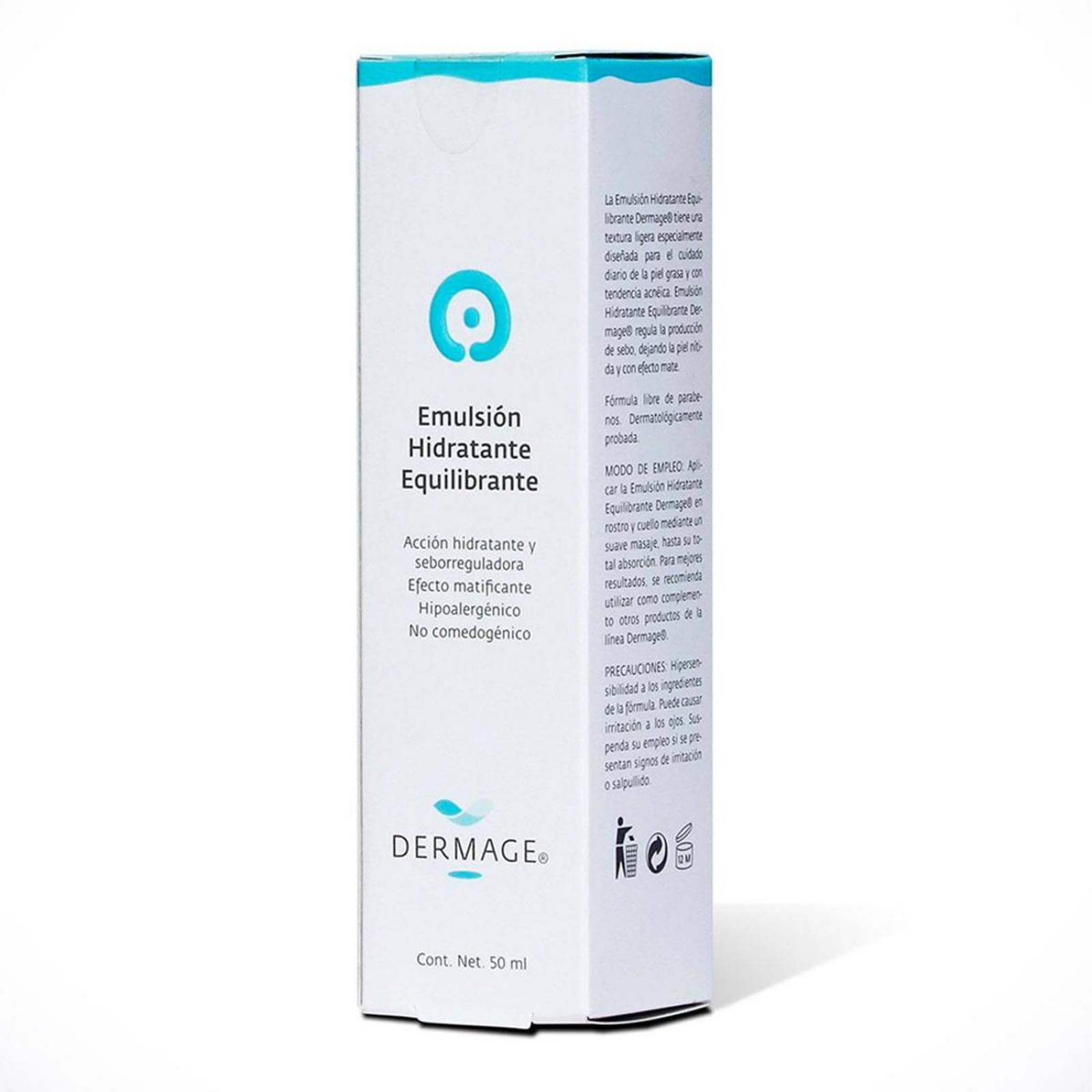 Emulsión Corporal Dermage Hidratante Equilibrante 50 ml 