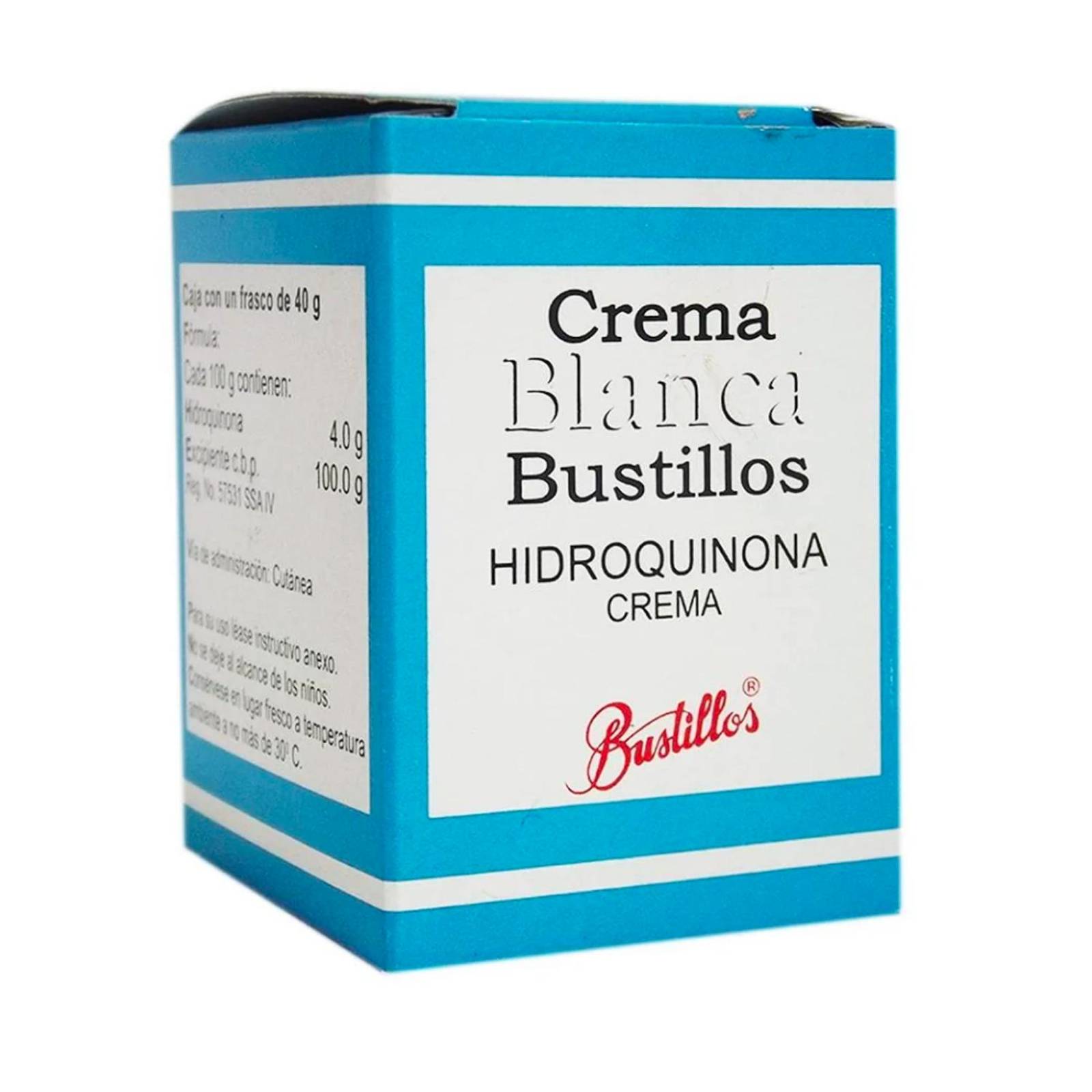 Crema Blanca Bustillos 40 gr 