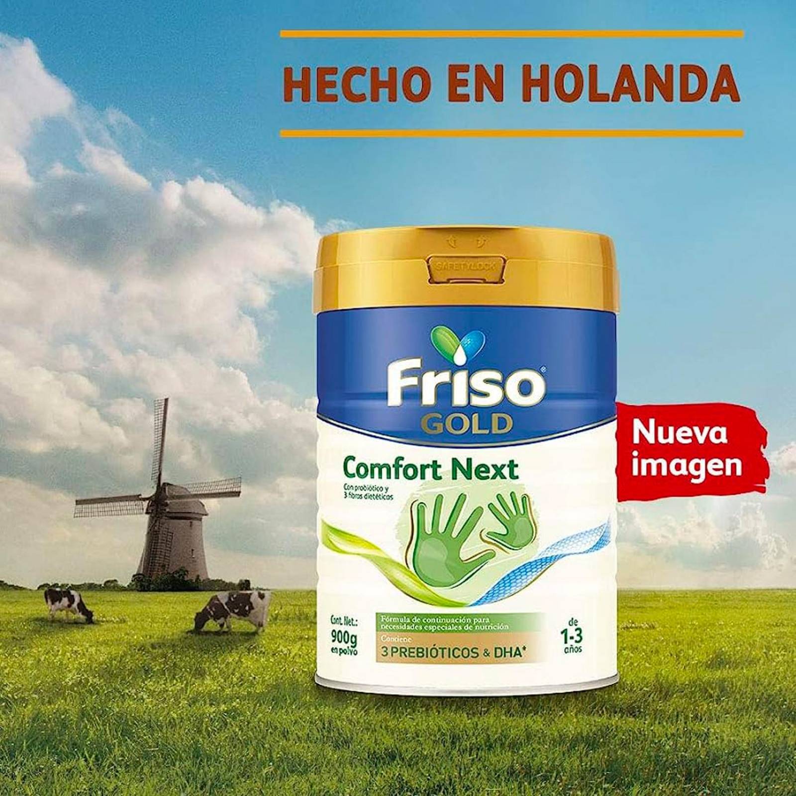 Fórmula Infantil Friso Gold Comfort Next 800 gr 