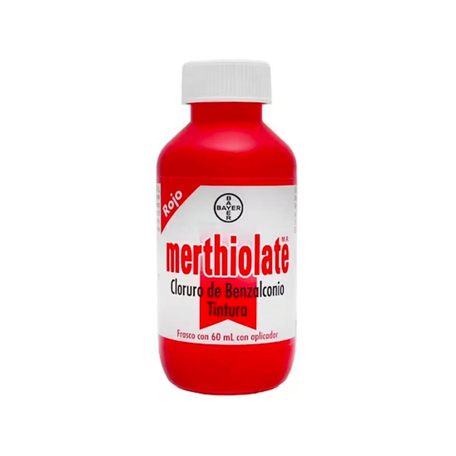 Cloruro de Benzalconio Merthiolate Rojo 60 ml 