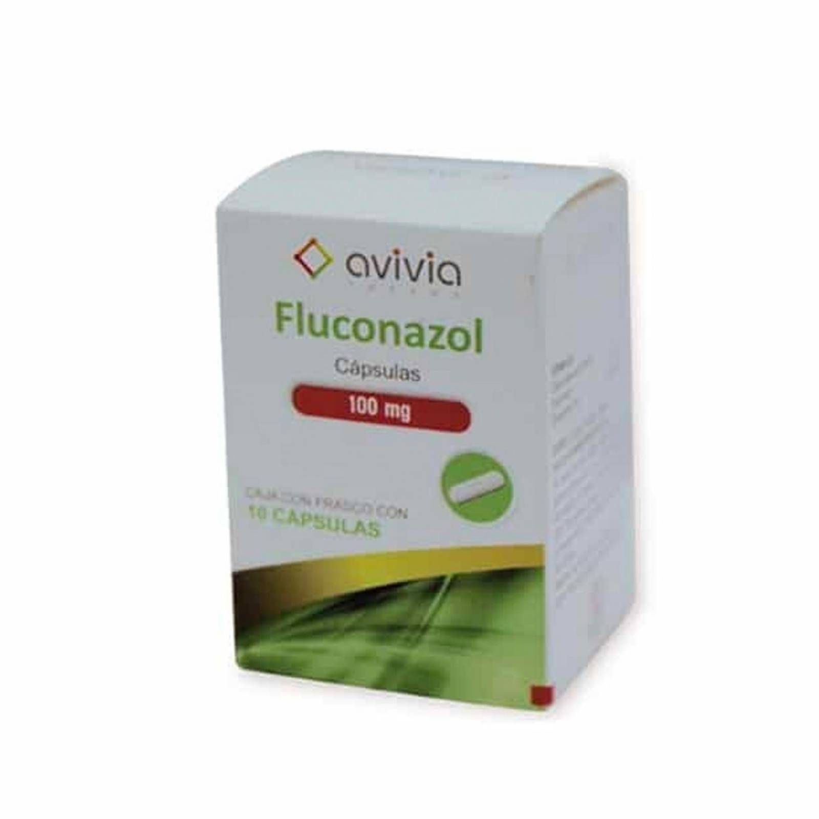 Fluconazol Avivia 10 Cápsulas de 100 mg 