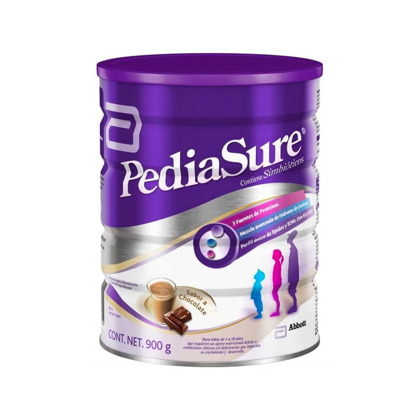 Suplemento Alimenticio Pediasure Chocolate en Polvo 900 gr 