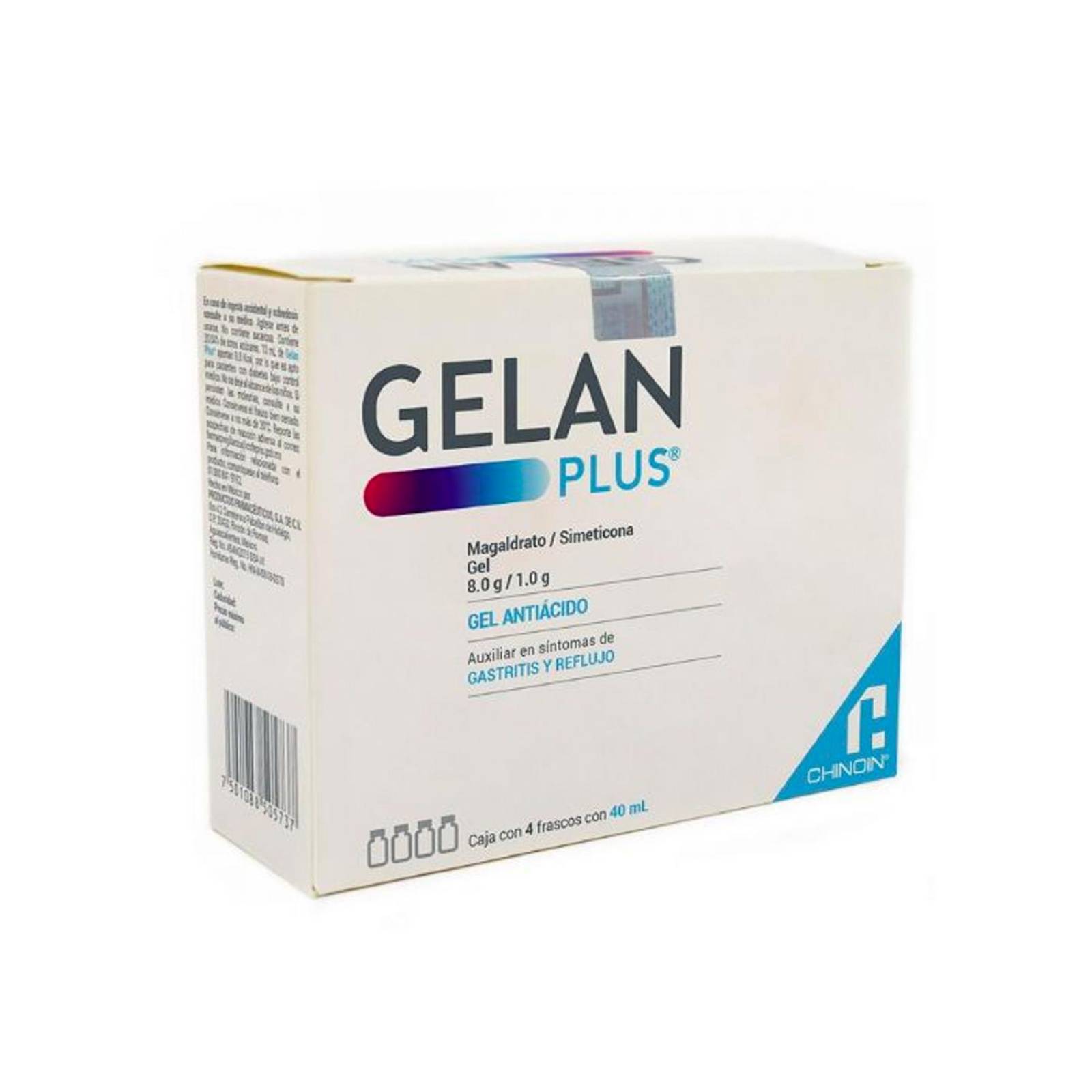 Antiácido Gelan Plus 40 ml 