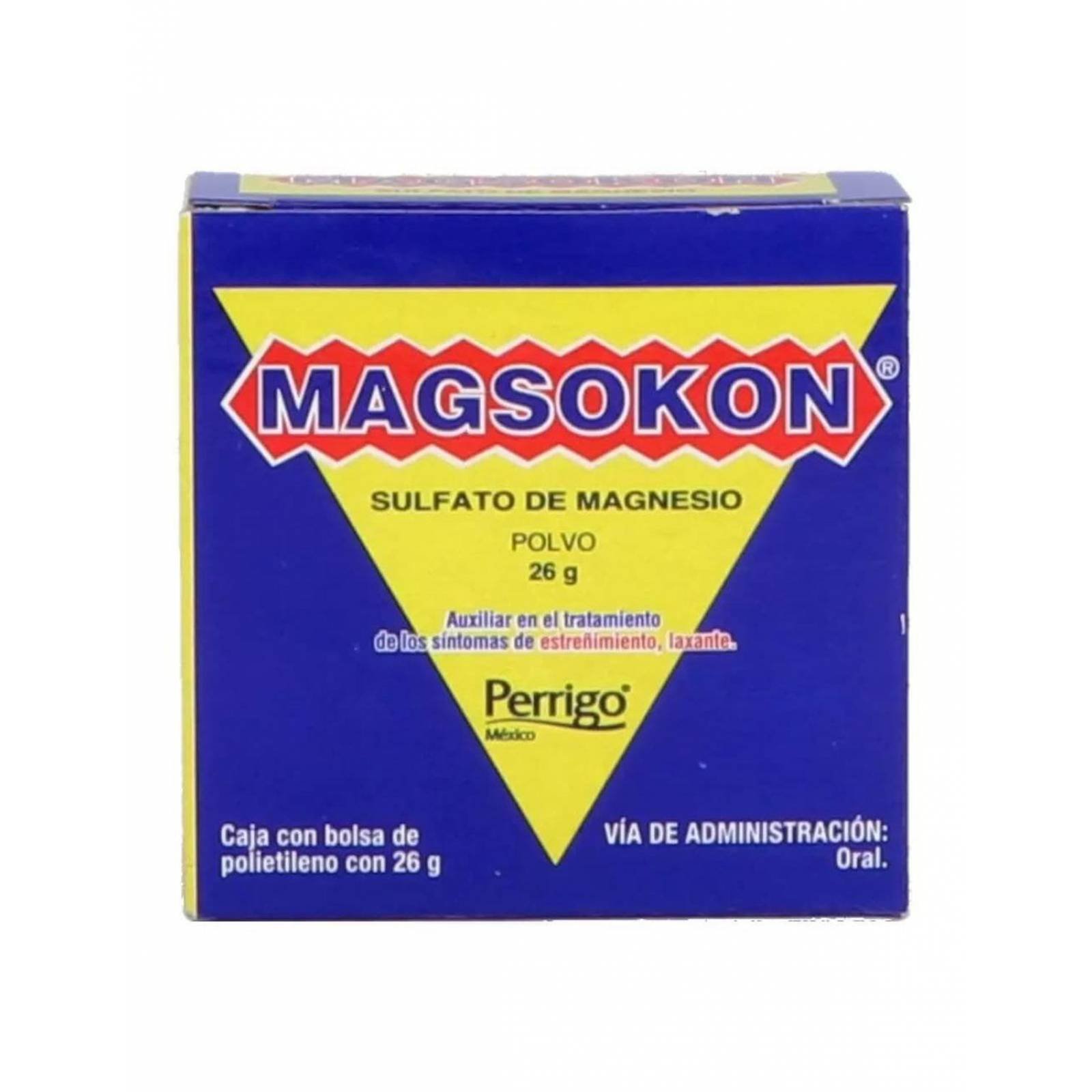 Sulfato de Magnesio Magsokon 26 gr