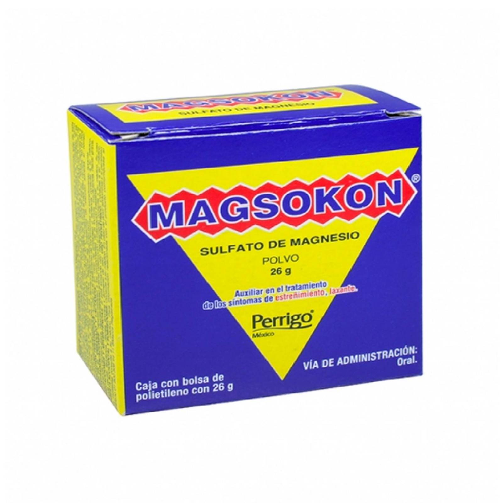 Sulfato de Magnesio Magsokon 26 gr