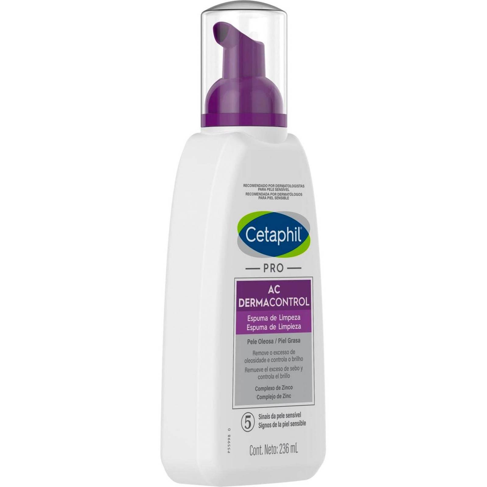 Espuma Facial Cetaphil PRO AC Dermacontrol 236 ml 