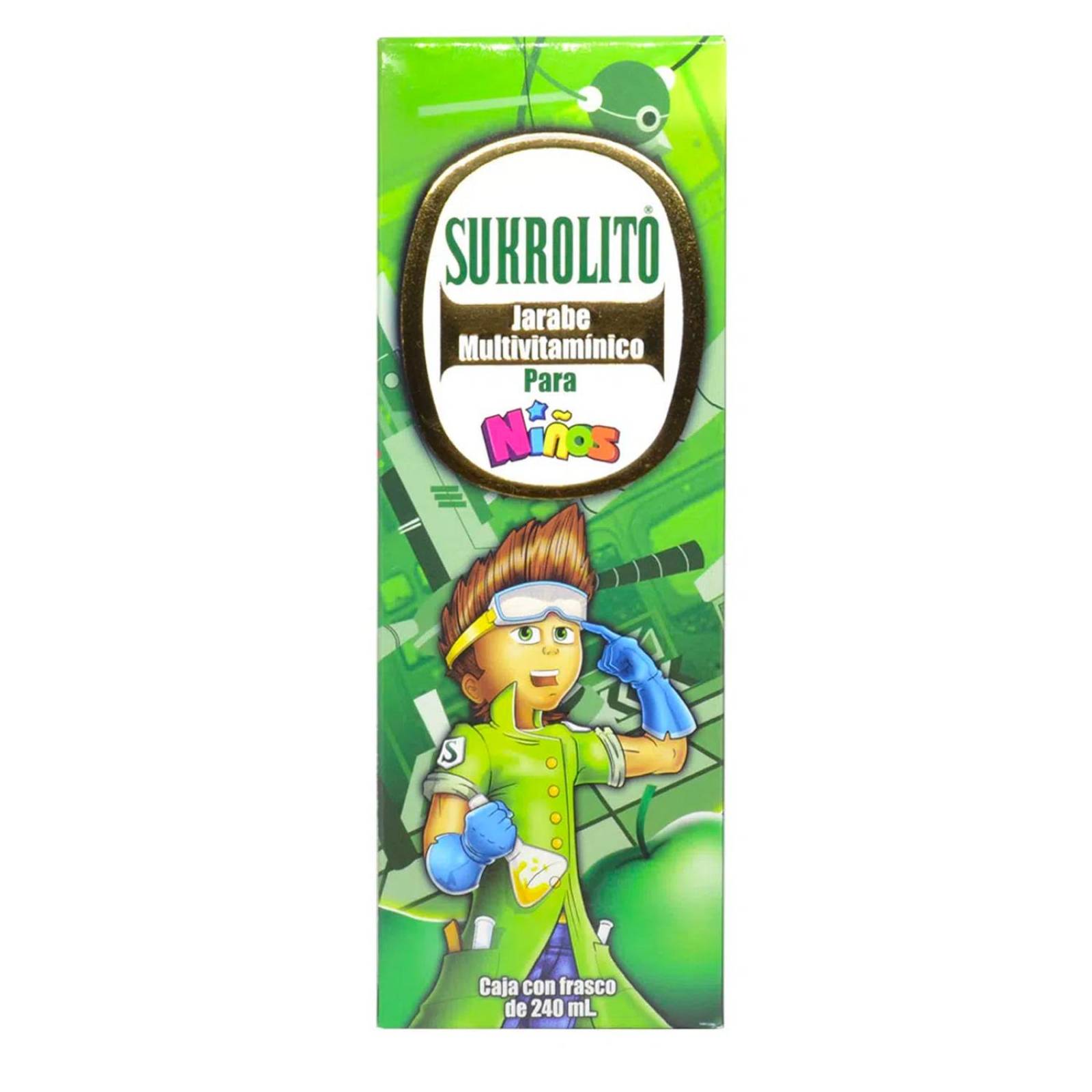 Jarabe Sukrolito Multivitamínico Kids 240 ml 